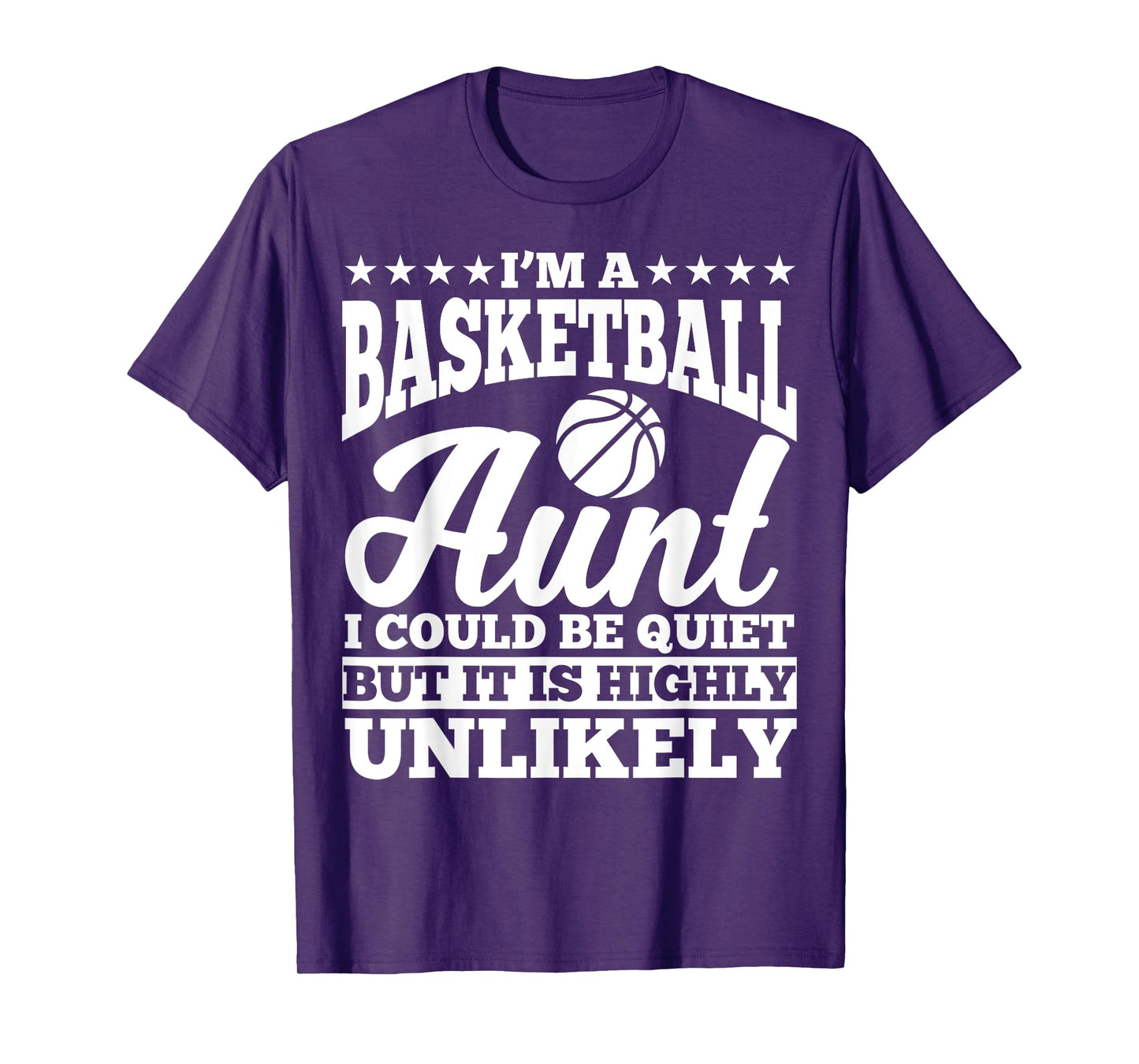 Basketball Aunt Apparel - Funny Awesome Aunts Design T-Shirt