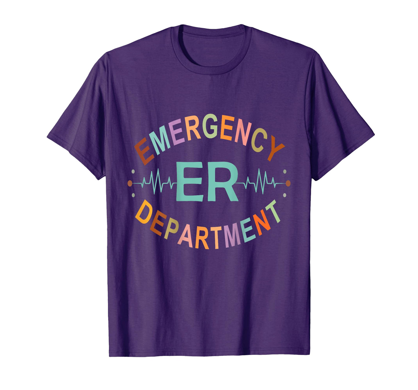 Emergency Department Emergency Room Nurse ER Nurse Back Of T-Shirt