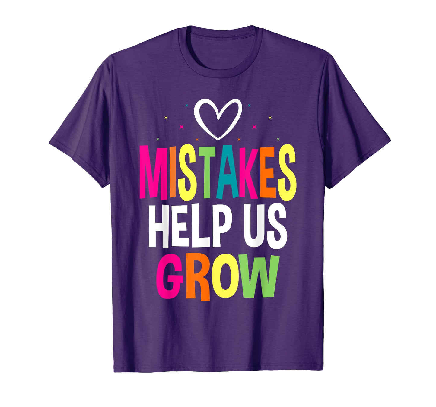 Growth Mindset Positive Back to School Teacher Student T-Shirt