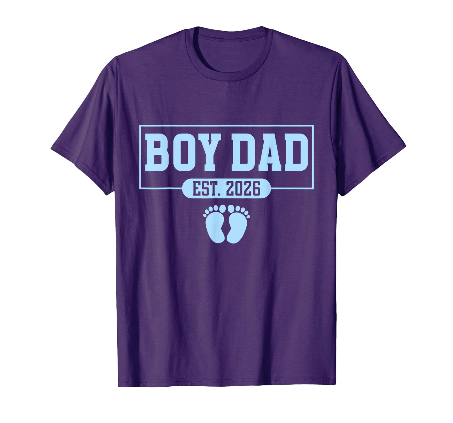 Men boy Dad Est 2026 Newborn Daddy Father Baby boy Son T-Shirt