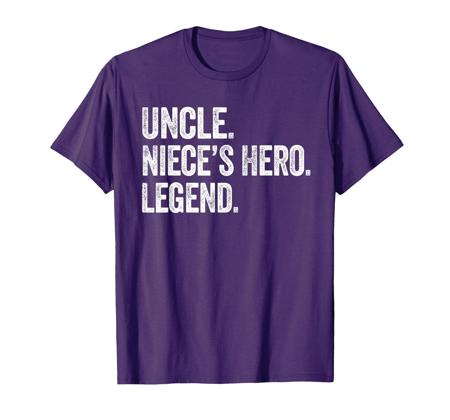 Uncle Niece’s Hero Legend - Vintage Distressed Bold Uncle T-Shirt
