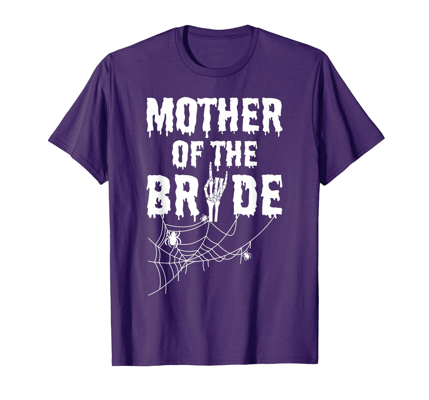 Mother Of The Bride Maid Of Horror Halloween Bachelorette T-Shirt