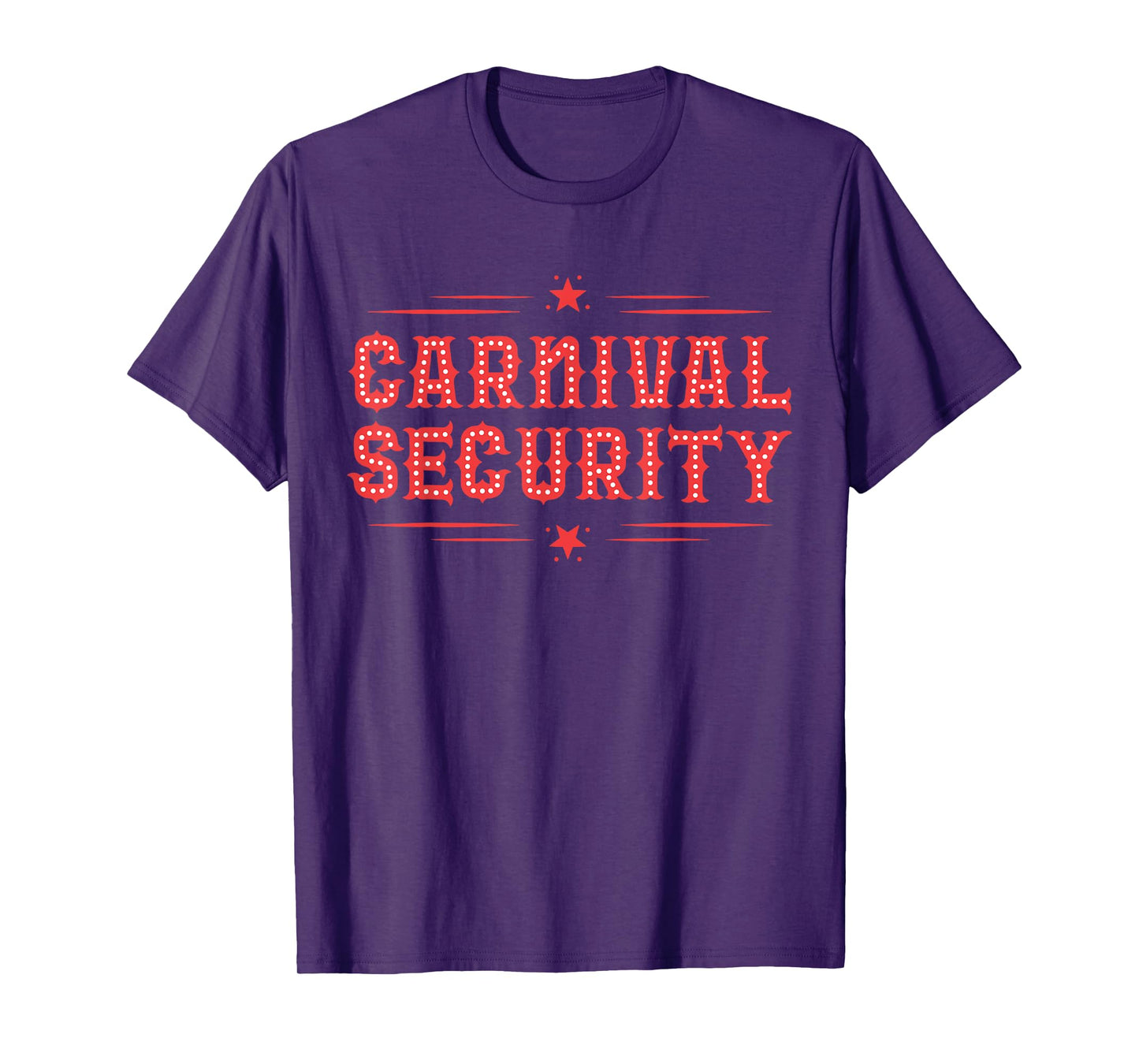 Carnival Security Birthday Theme Party Matching Family Group T-Shirt