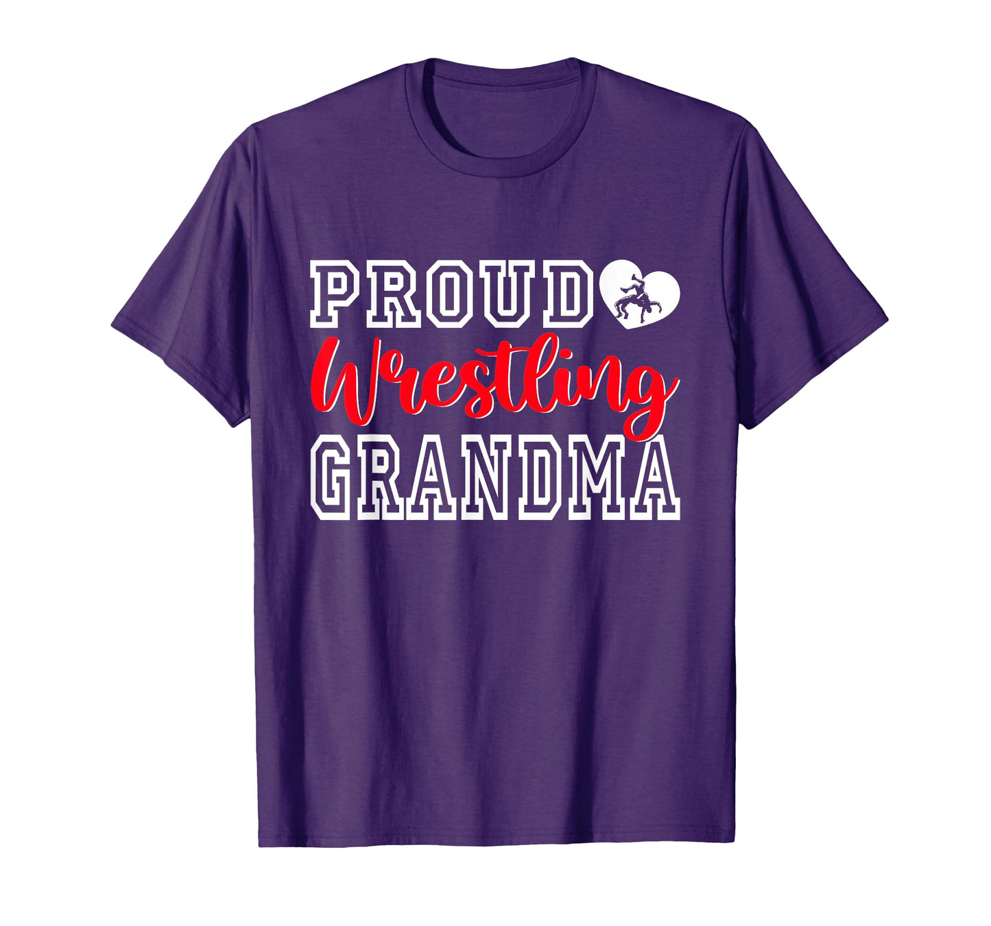 Cute Proud Wrestling Grandma Mother's Day Christmas T-Shirt