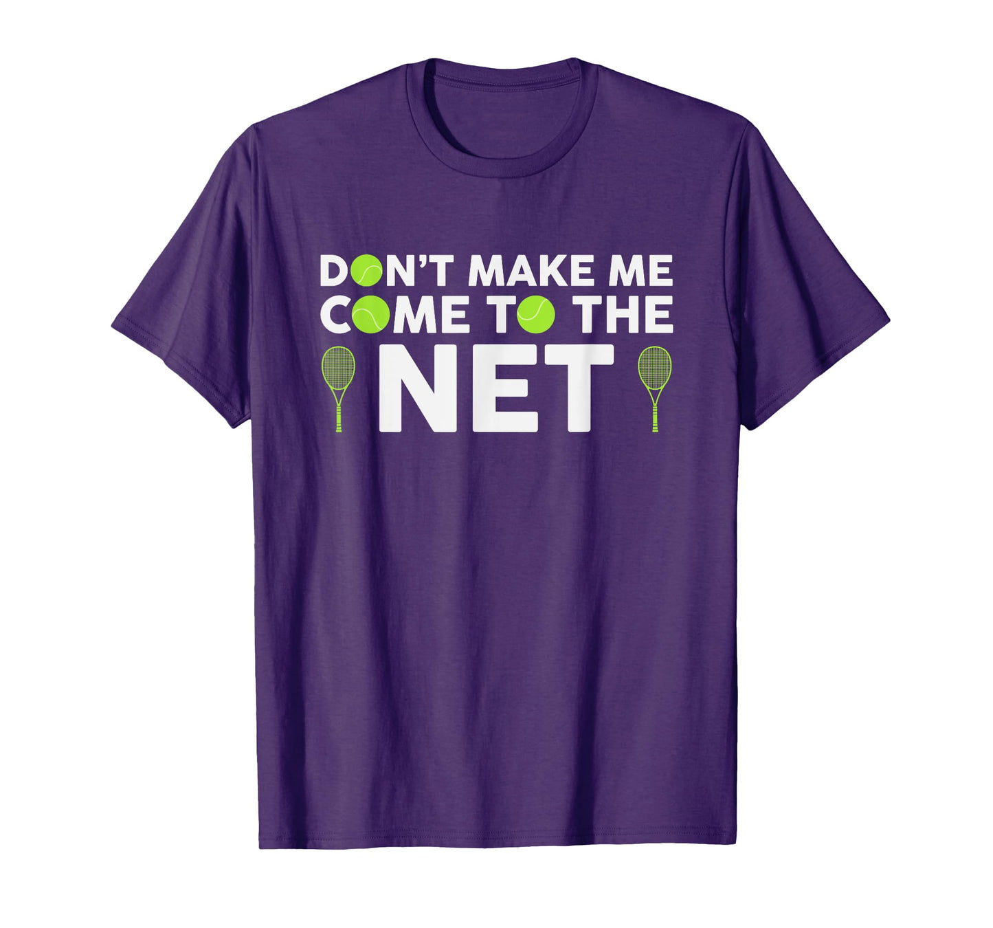 Funny Tennis Player Racket Ball Game Gag Gift Men Women Kids T-Shirt