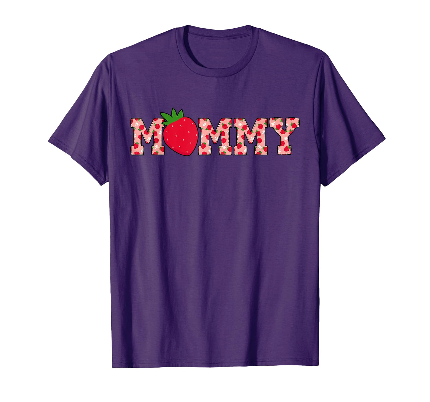 Mommy Berry Sweet Cute Strawberry Birthday Matching Family T-Shirt