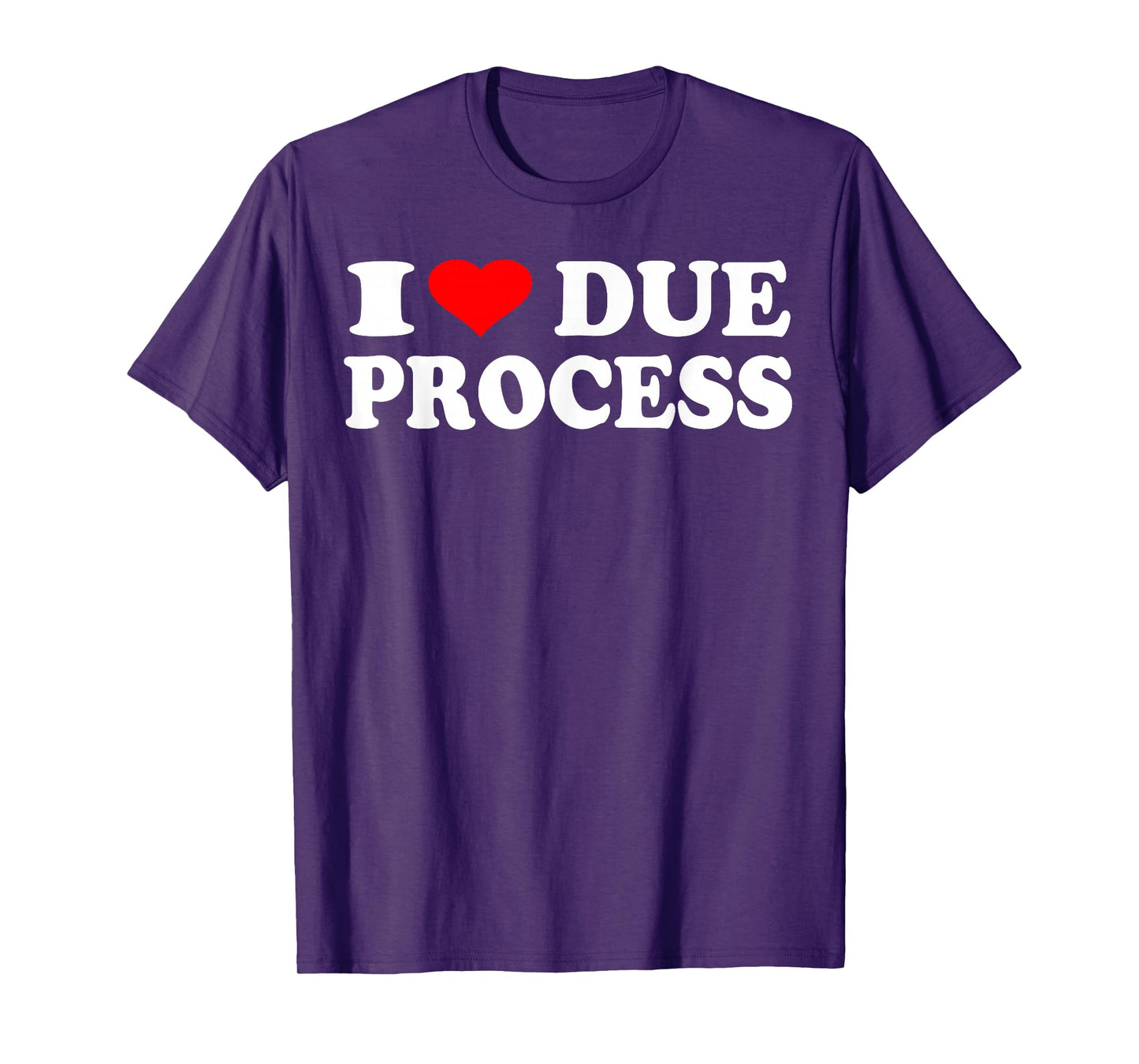 I Love Due Process T-Shirt