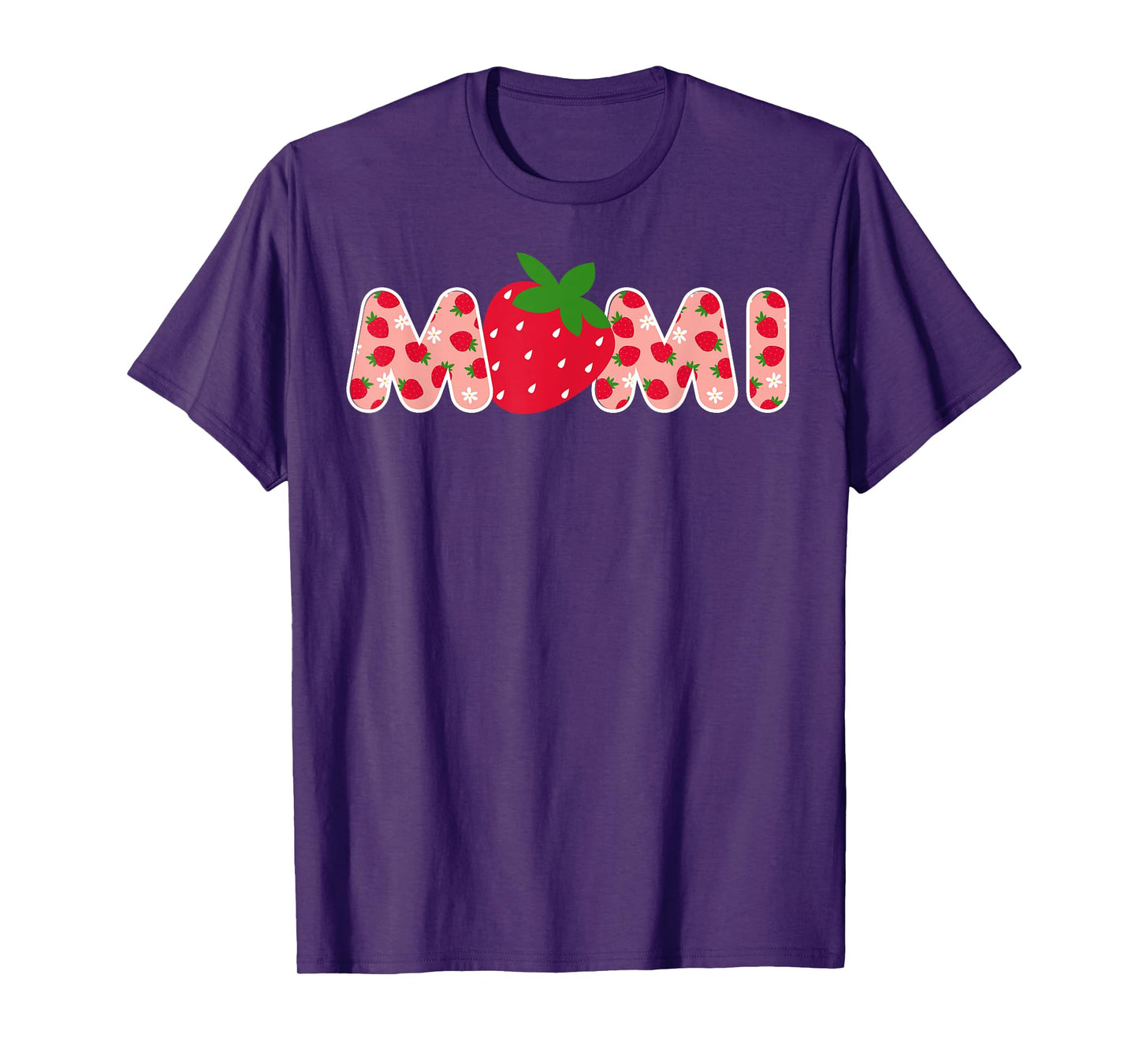 Mimi Strawberry First Birthday Funny Strawberry T-Shirt