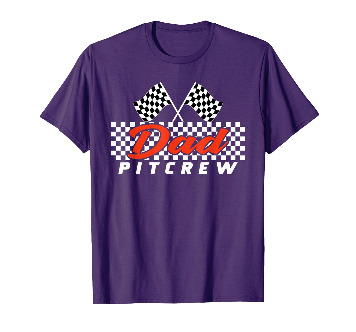 Race Car Birthday Party Racing Family Dad Pit Crew T-Shirt