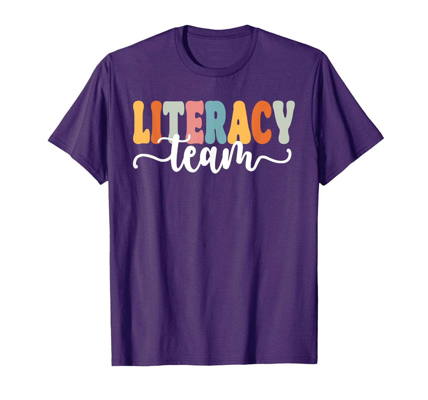 Literacy Team Funny Back To School Teachers Students T-Shirt