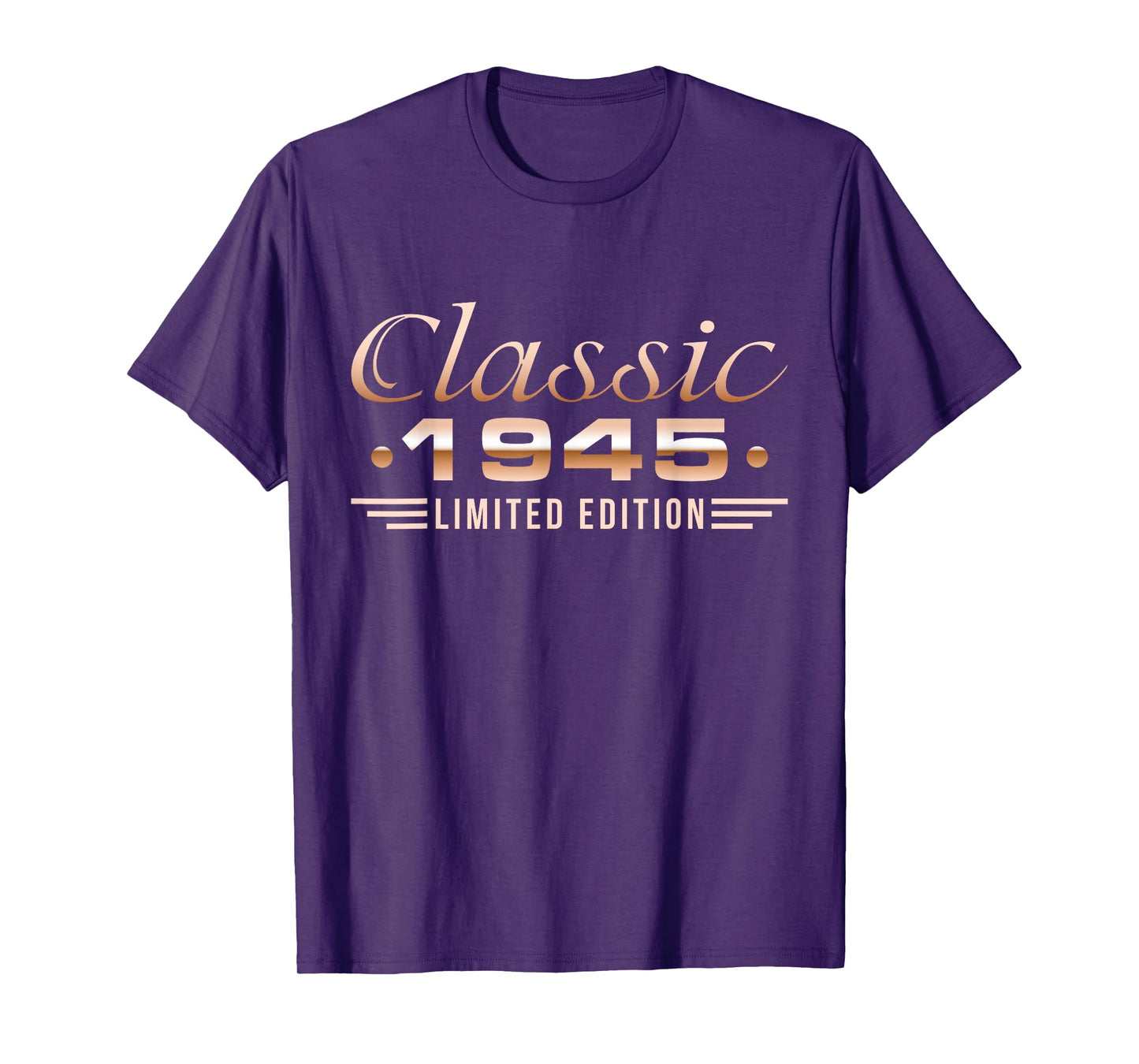 Classic 1945 80th Birthday 80 Years Old Men Born In 1945 T-Shirt