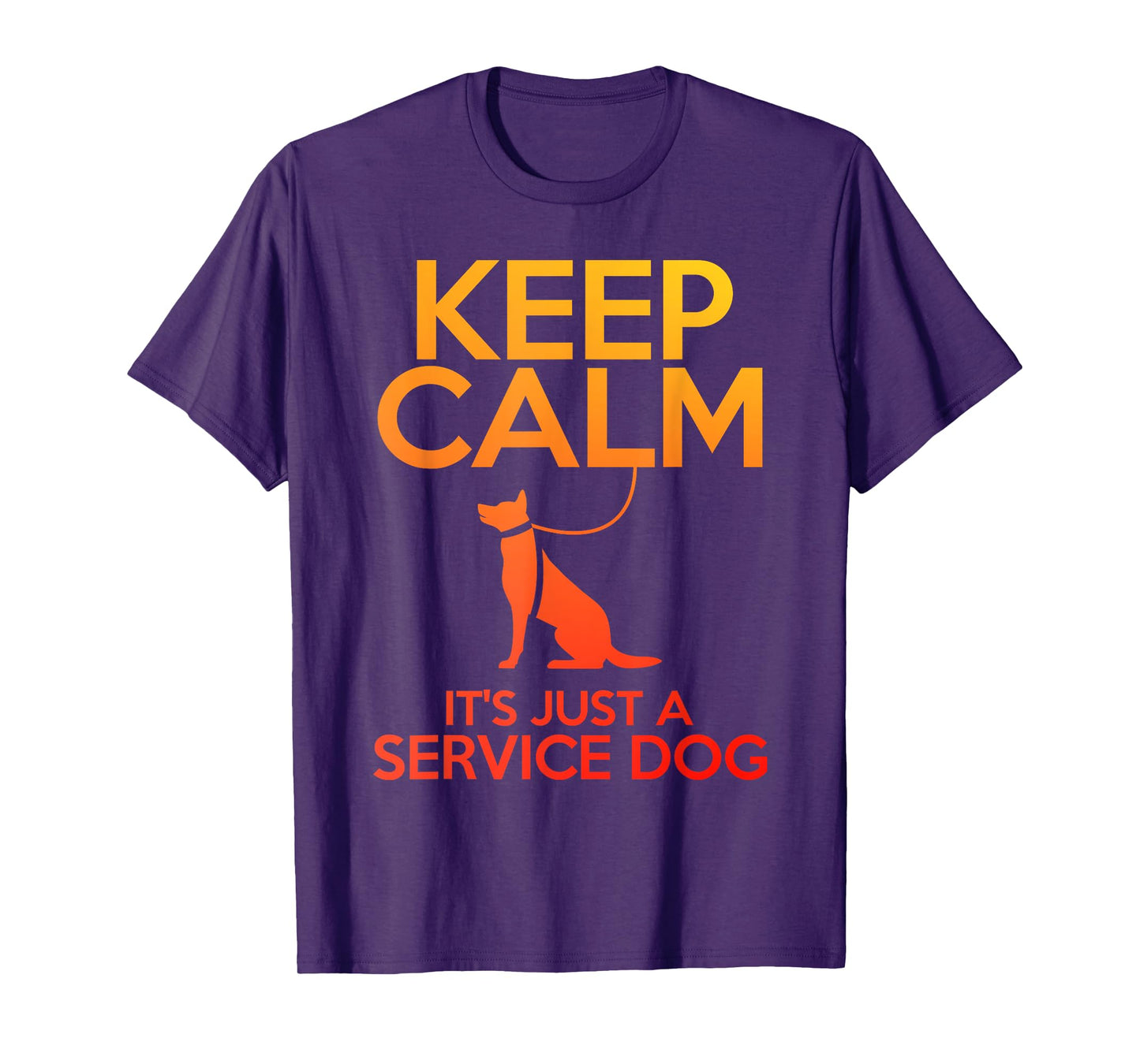 Service Dog Design For Men Women Assistance Dog Service Dog T-Shirt