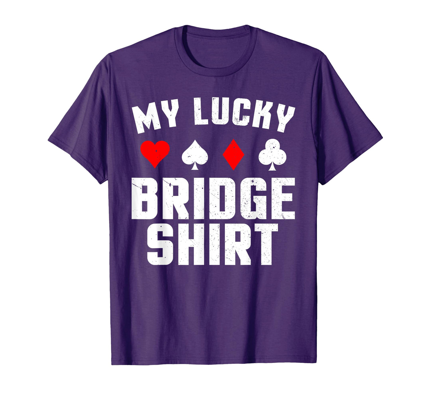 Bridge Lover Art For Men Women Bridge Game Bridge Player T-Shirt