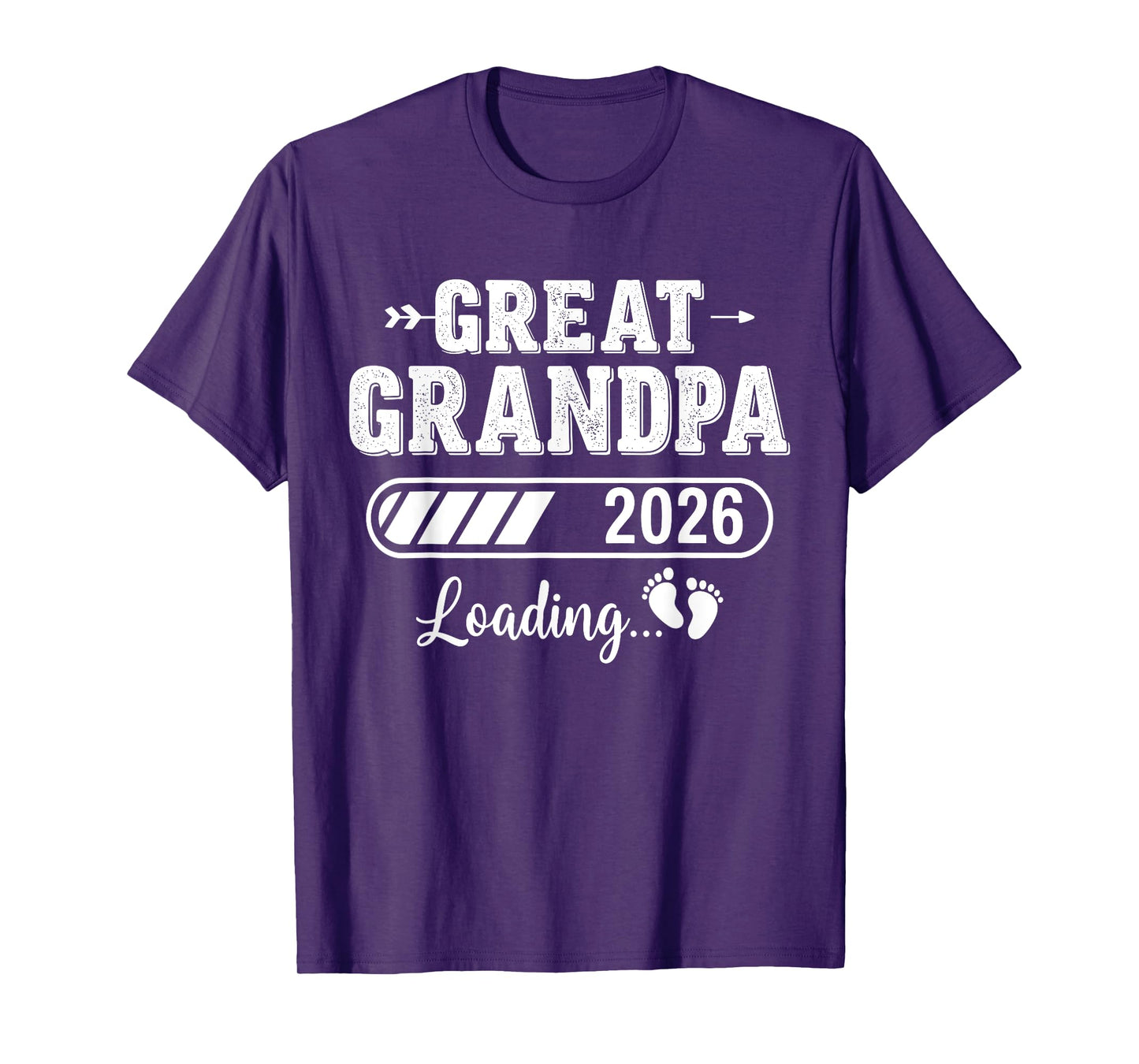 Great Grandpa 2026 Loading T-Shirt