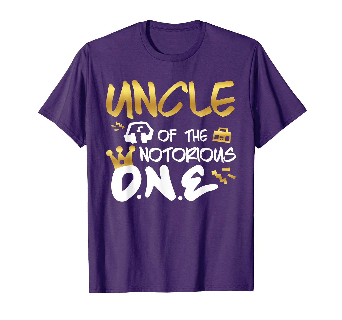 Uncle Of The Notorious One Old School 1st Hip Hop Birthday T-Shirt