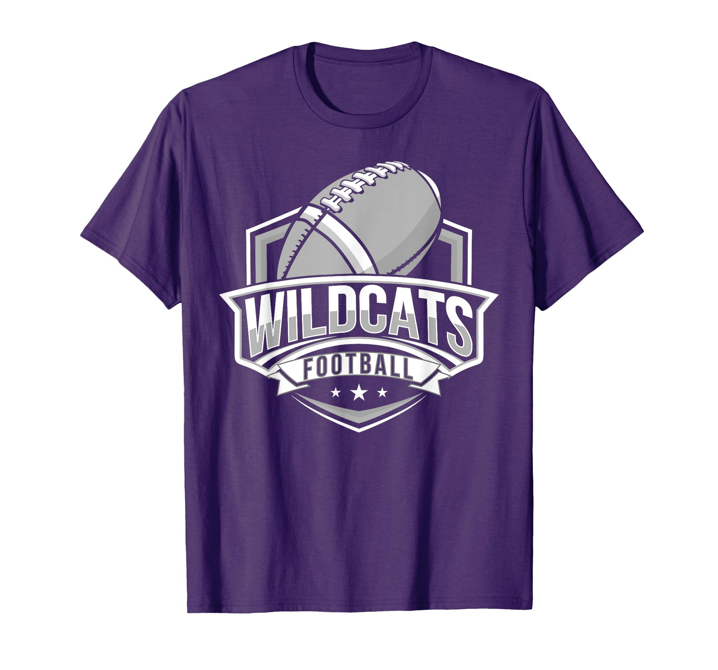 Wildcats Game Day Football Mascot Roar With Pride! T-Shirt