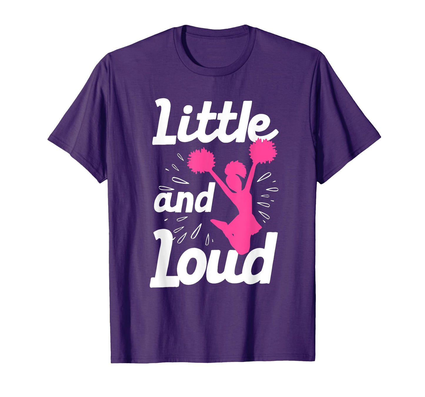 Cool Cheerleader Art Teens Girls Cheerleading Cheer Gymnast T-Shirt
