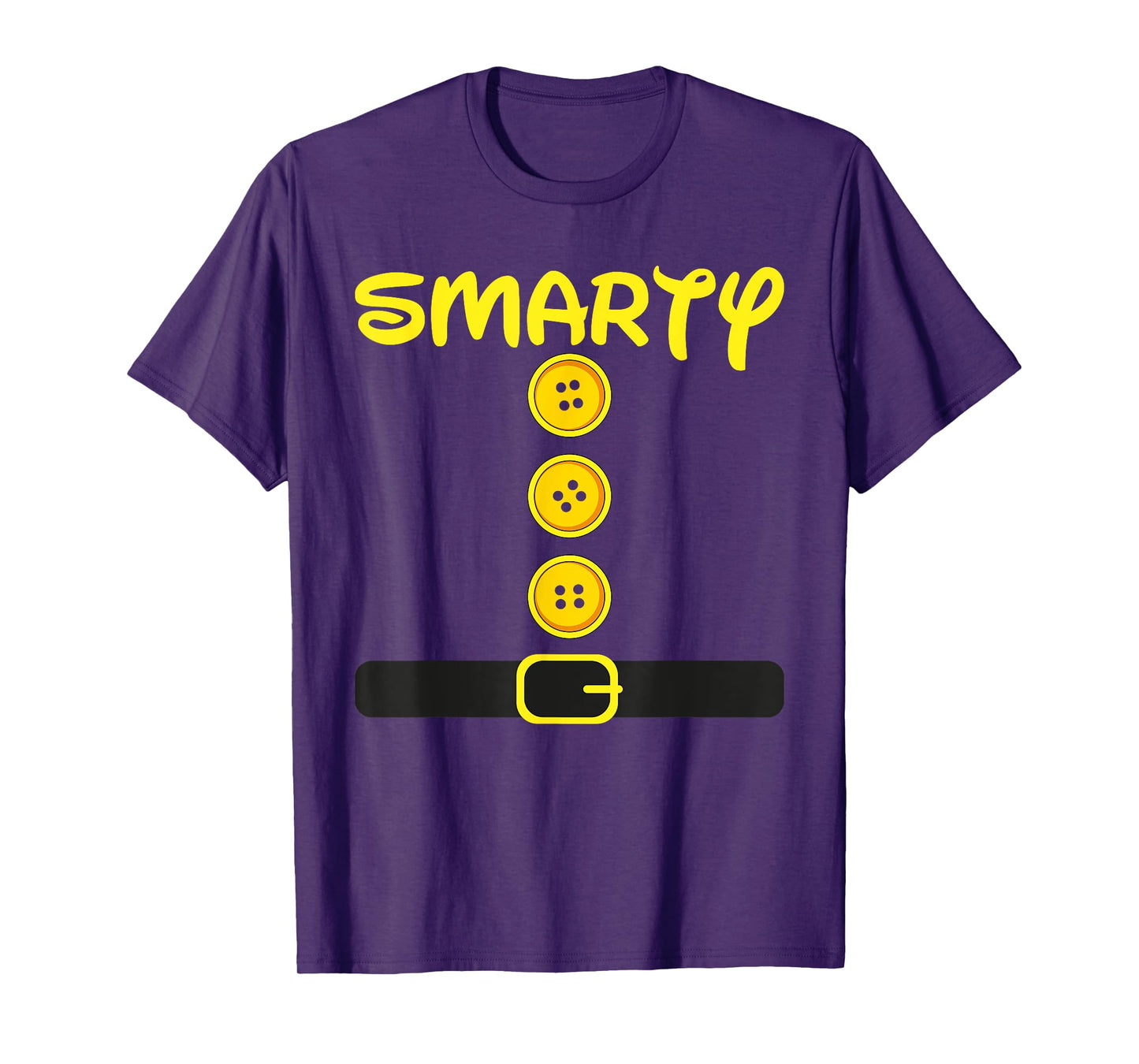 Smarty Dwarf Costume Color Family Matching Dwarf Halloween T-Shirt
