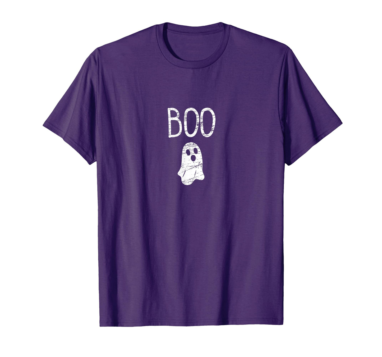 Boo Ghost Funny Vintage Halloween Fall Trick Treat T-Shirt
