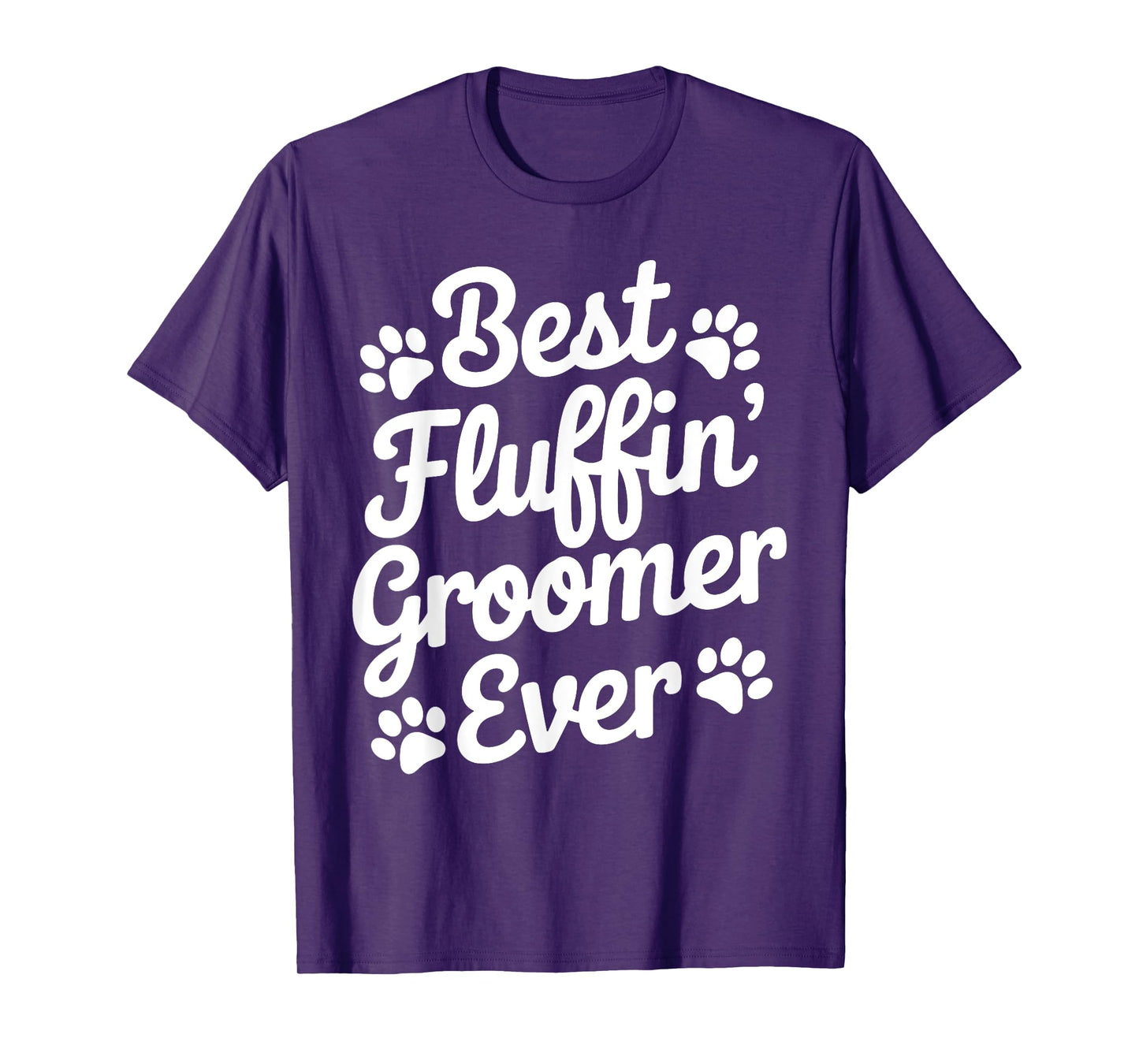 Cool Dog Groomer Art for Men Women Dog Grooming Pet Groomers T-Shirt