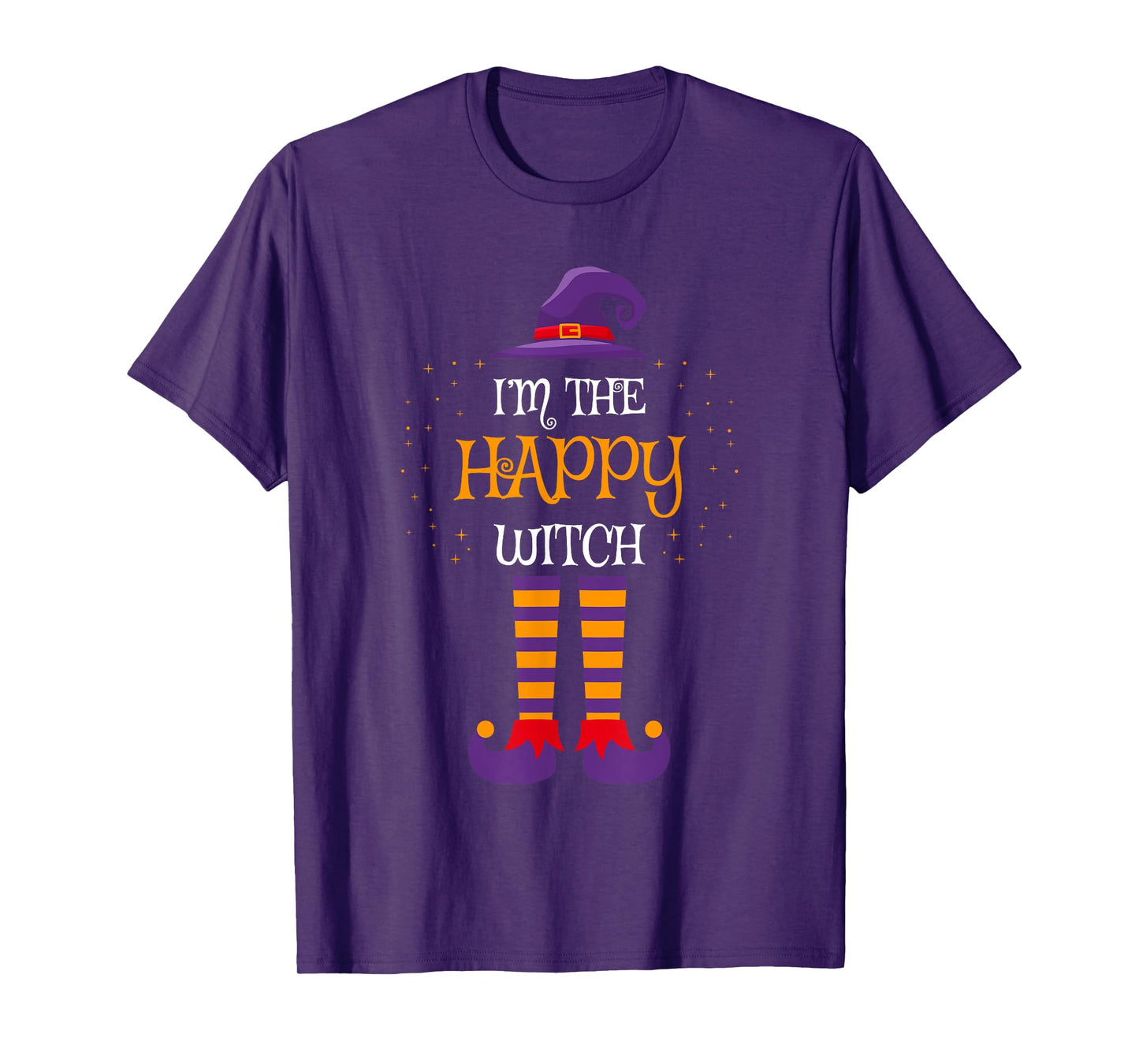 I’m The Happy Witch Halloween Family Matching Group Costume T-Shirt