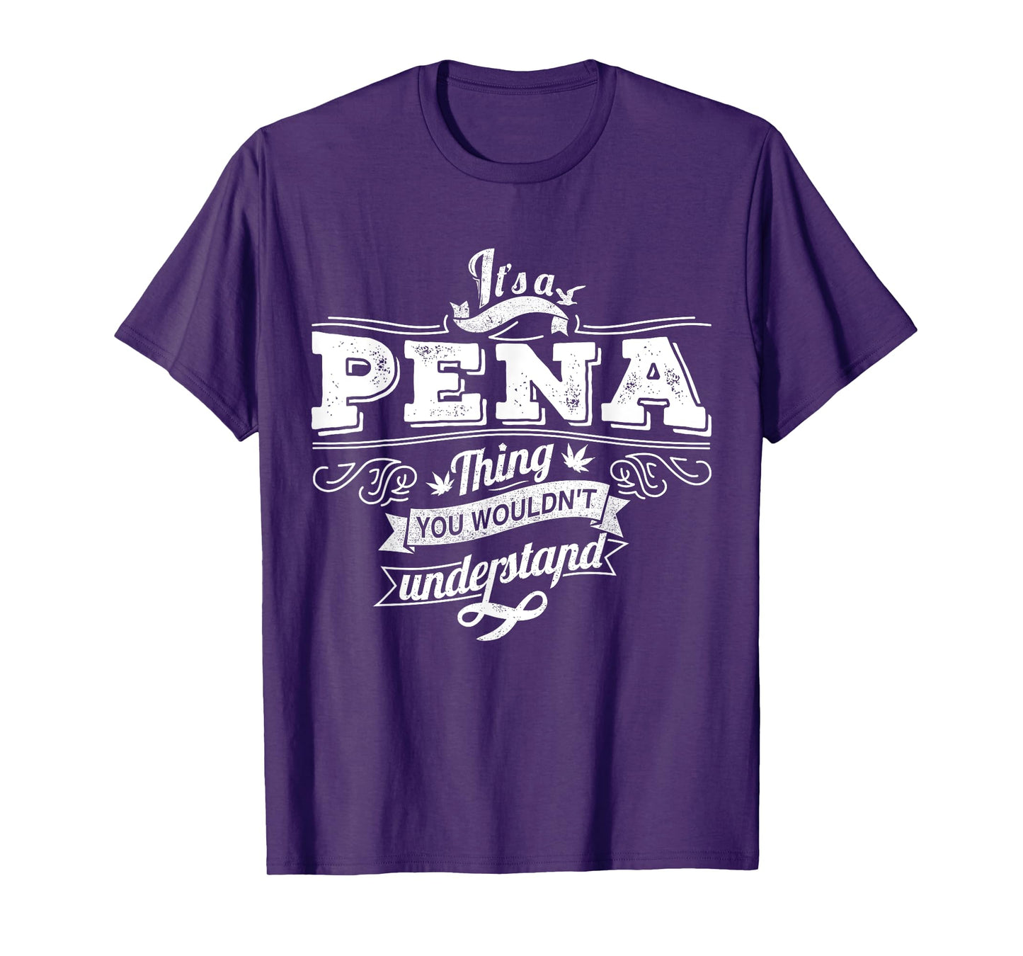 It's A PENA Thing You Wouldn't Understand Family Name T-Shirt