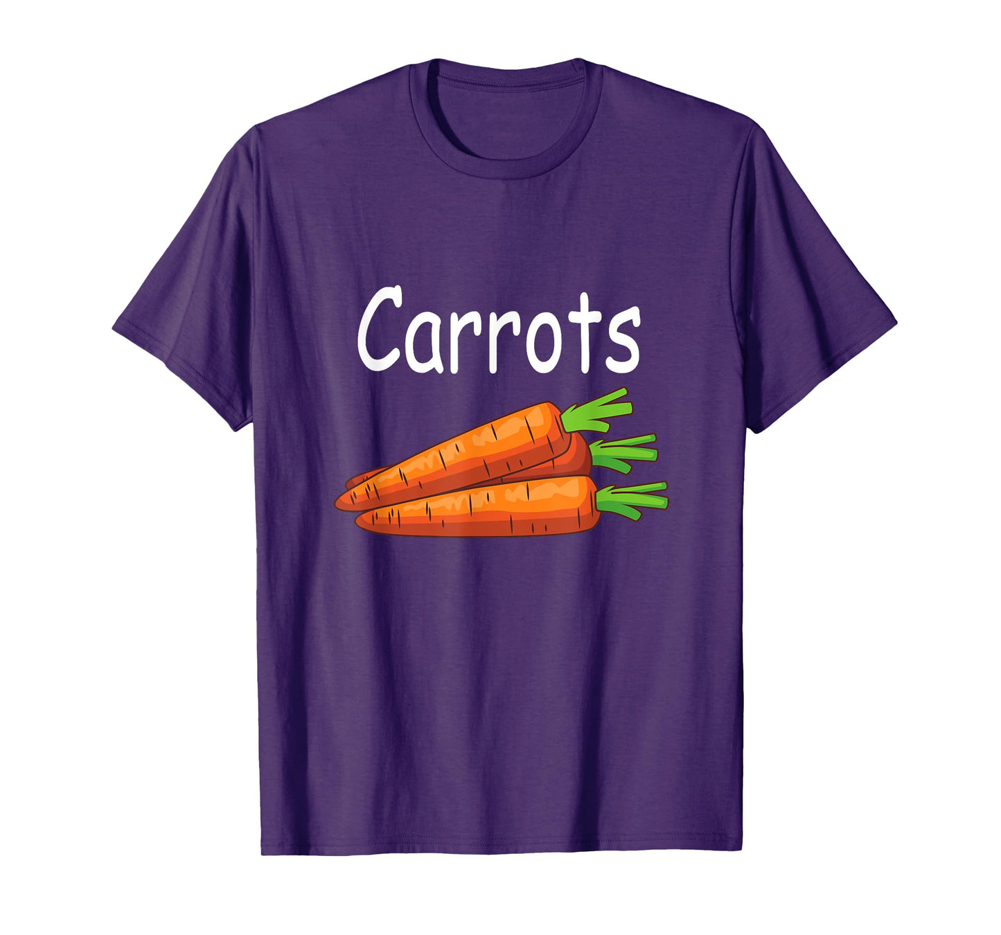 Funny Family Matching Halloween Costumes Peas and Carrots T-Shirt