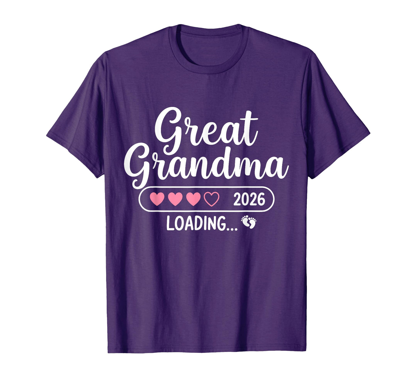 Great Grandma 2026 Loading T-Shirt