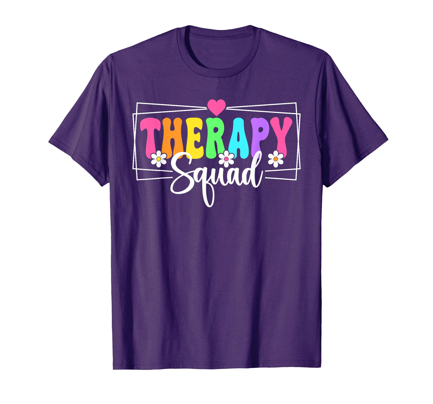 Therapy Squad SLP OT PT Team Back To School Therapist T-Shirt