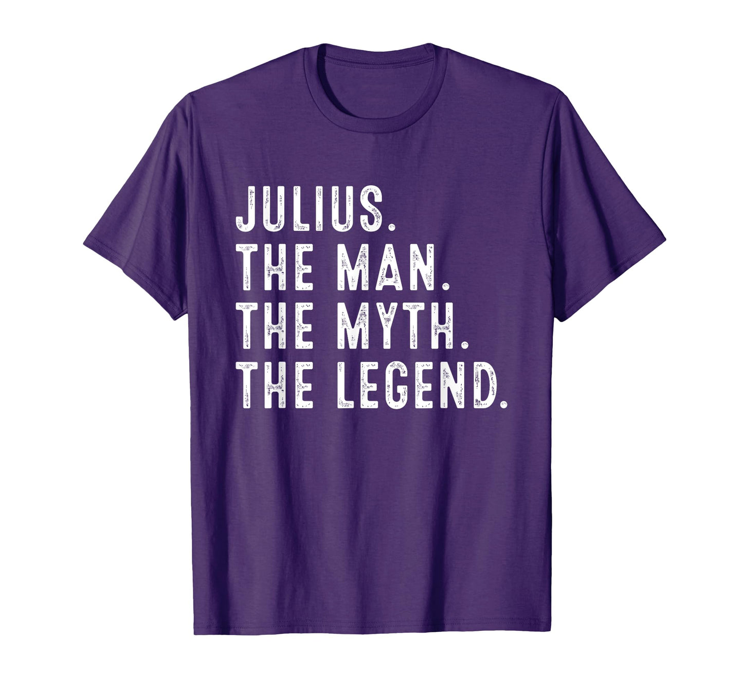 Julius The Man The Myth The Legend Shirt Funny Gifts Julius T-Shirt