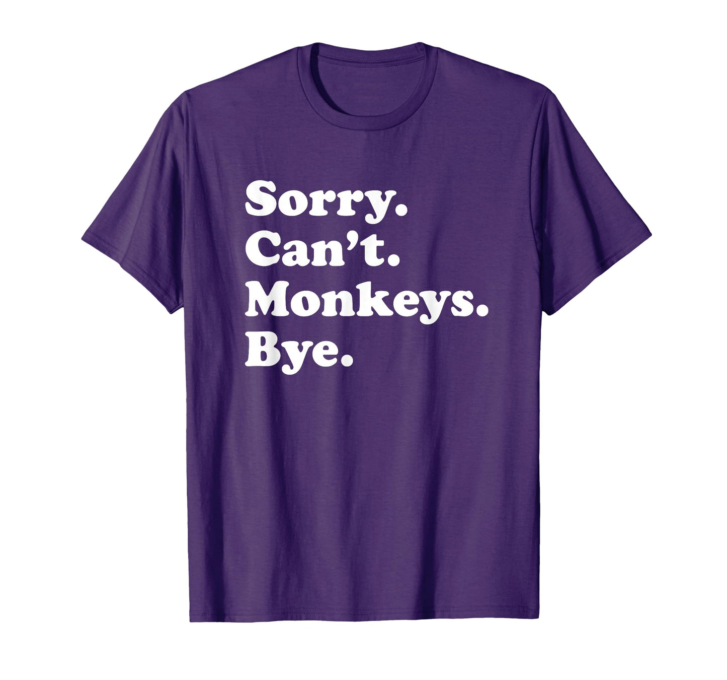Funny Monkey Gift for Men Women Boys or Girls T-Shirt