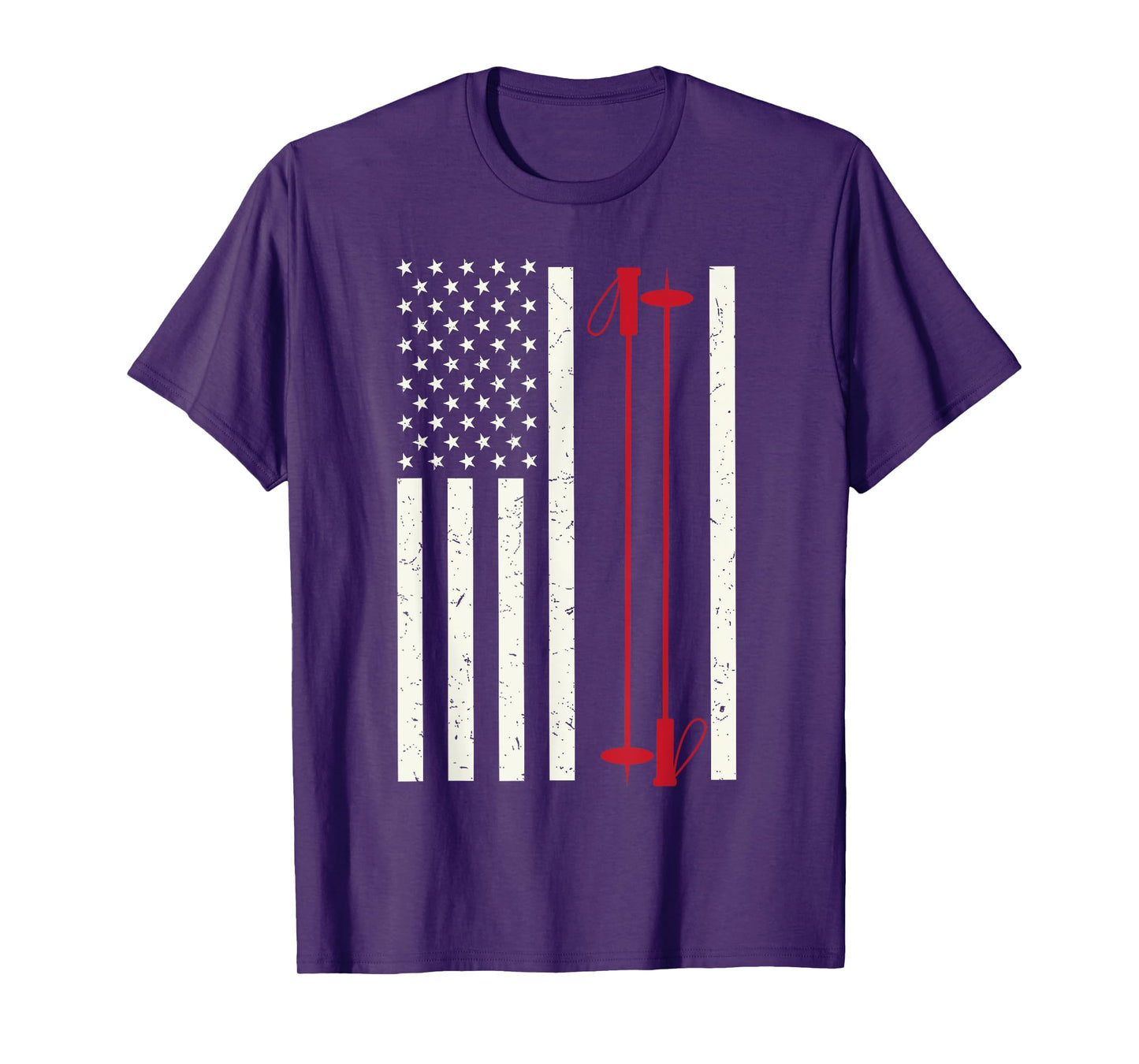 Cool Skiing Art For Men Women Skiing Themed Ski Lover Skier T-Shirt