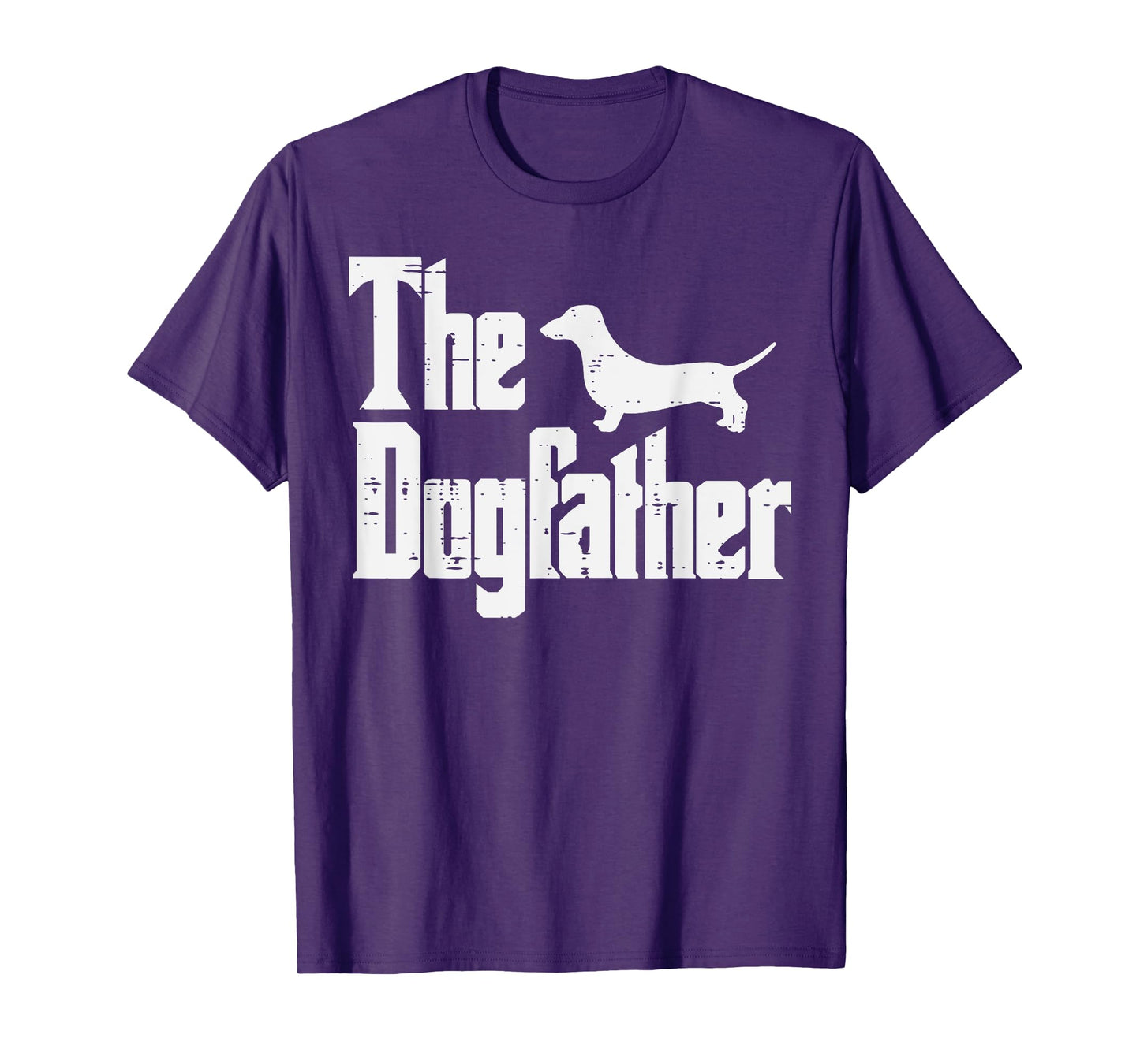 Fathers Day Dogfather Funny Fur Dad Daddy Papa Pet Dog Lover Men T-Shirt
