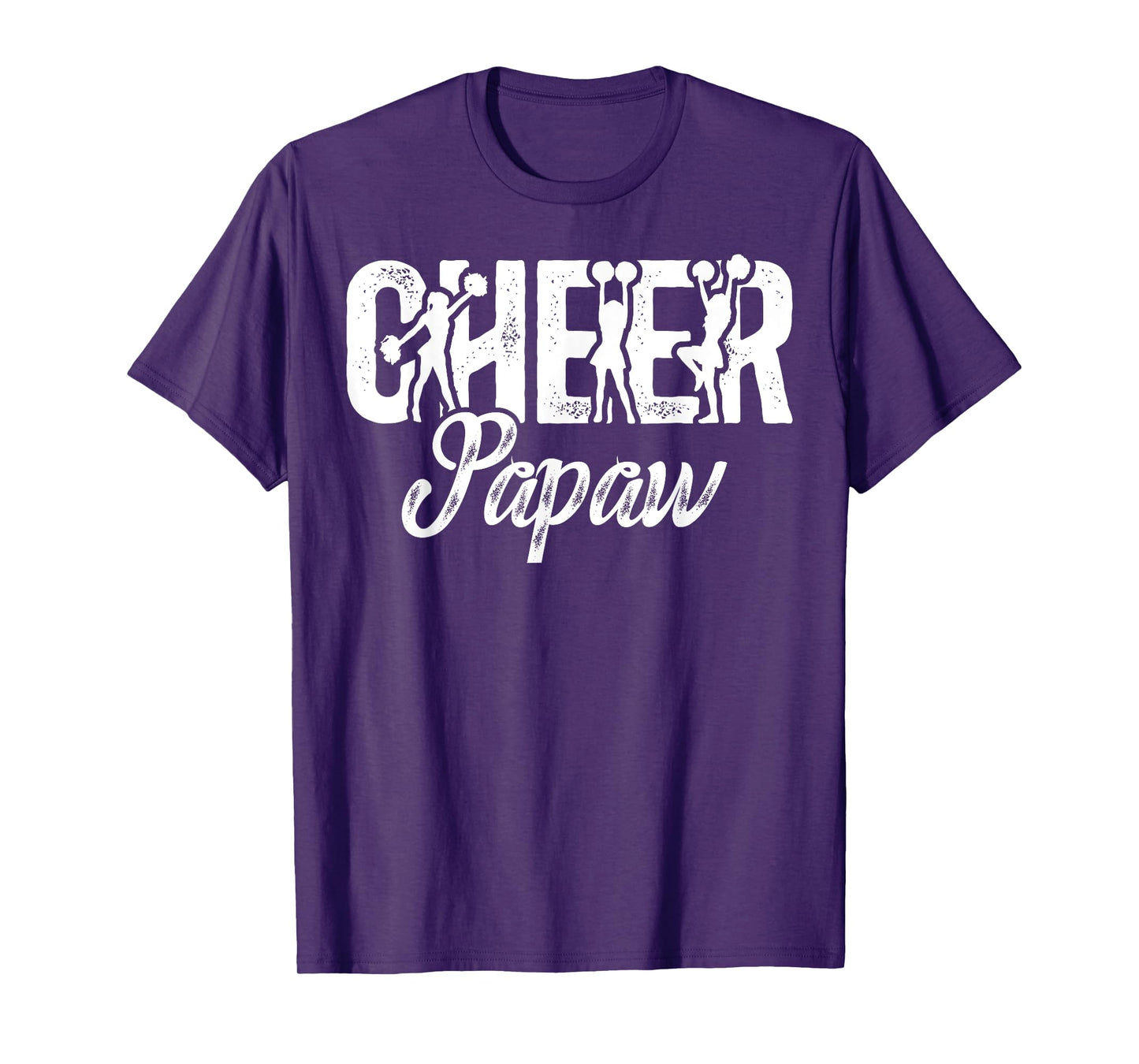 Cheer Papaw Cheerleading Papaw Of A Cheerleader Papaw T-Shirt