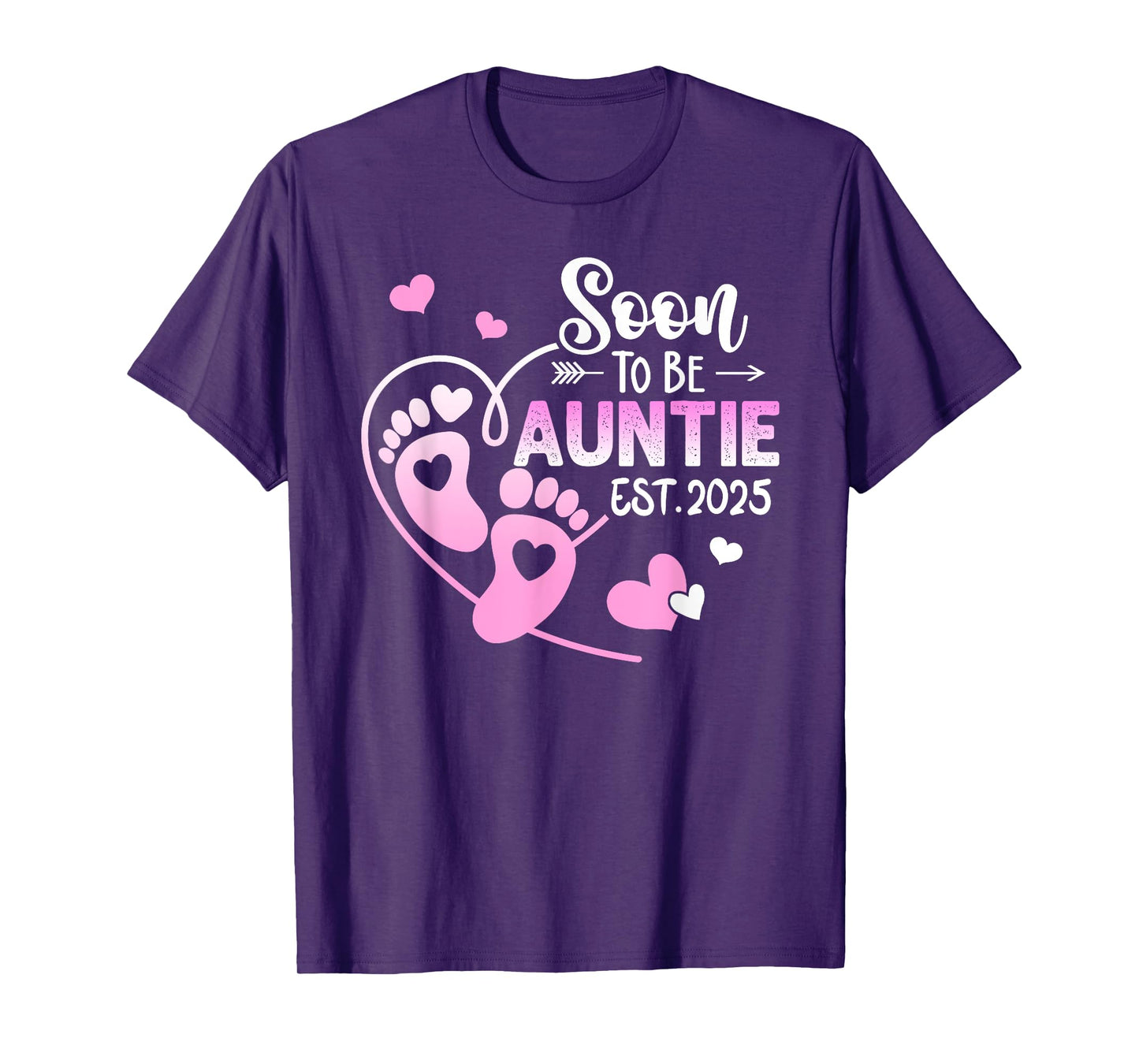 Coming Soon 2025 Soon To Be Auntie est. 2025 T-Shirt
