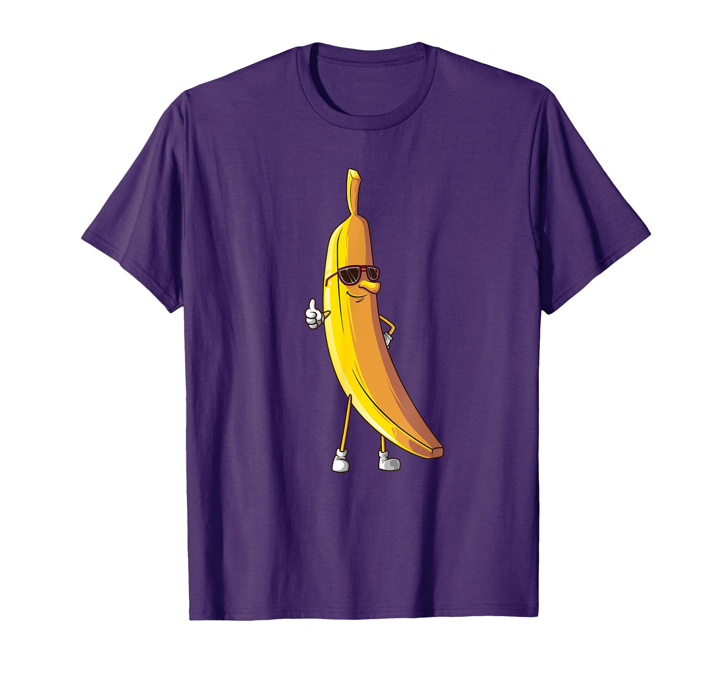 Cool Banana Wearing Sunglasses | Funny Fruit Eyewear Gift T-Shirt