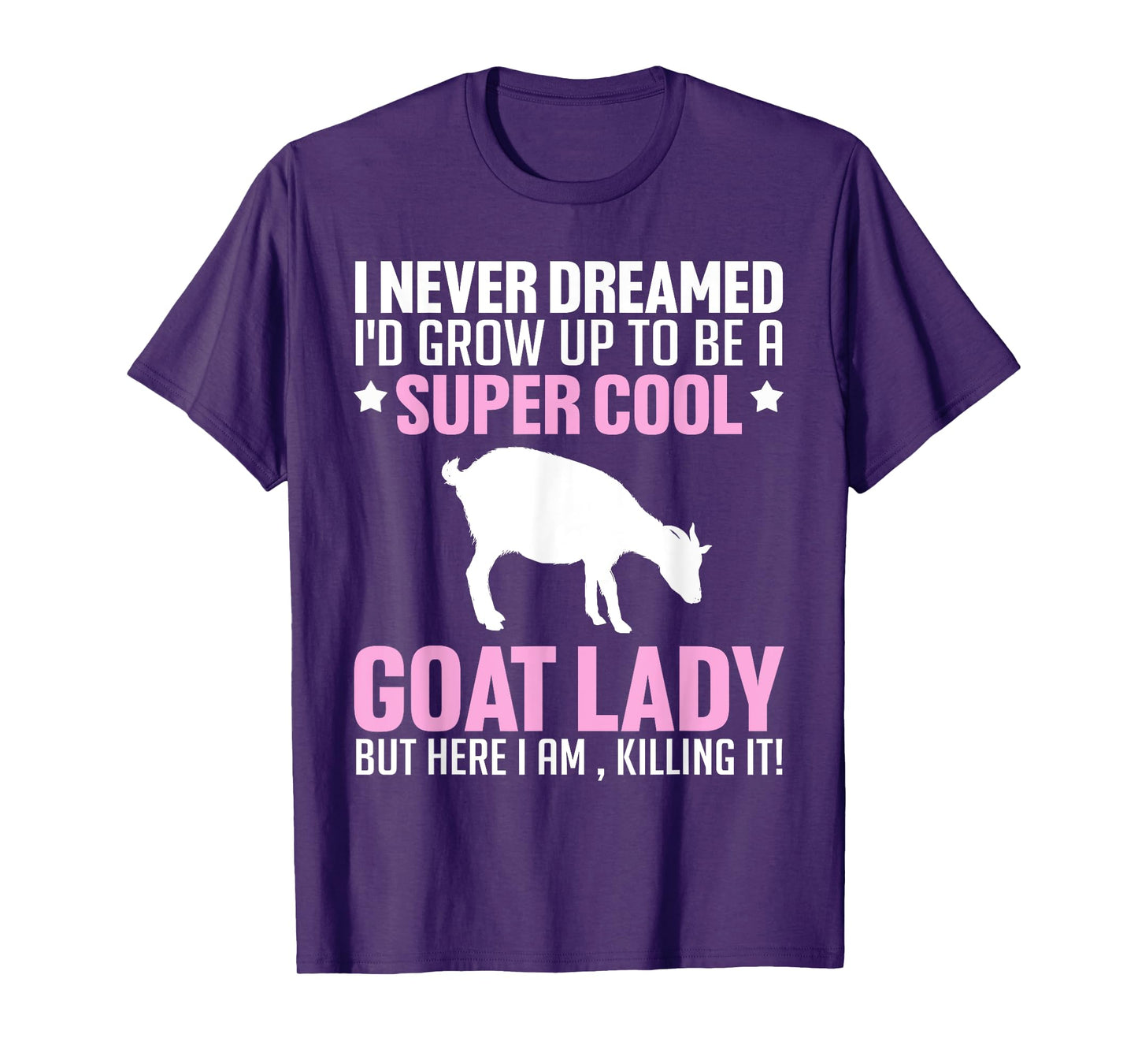 Cute Goat Art For Women Girls Kids Goat Lover Farm Whisperer T-Shirt