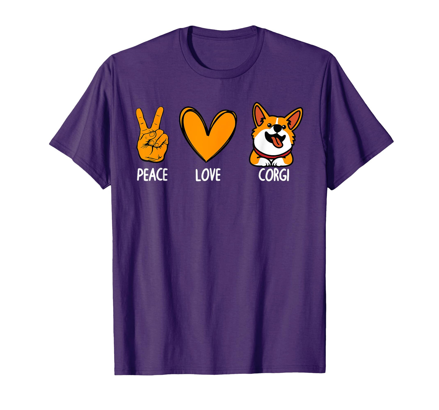 Funny Corgi Design For Men Women Kids Pet Dog Corgi Lovers T-Shirt