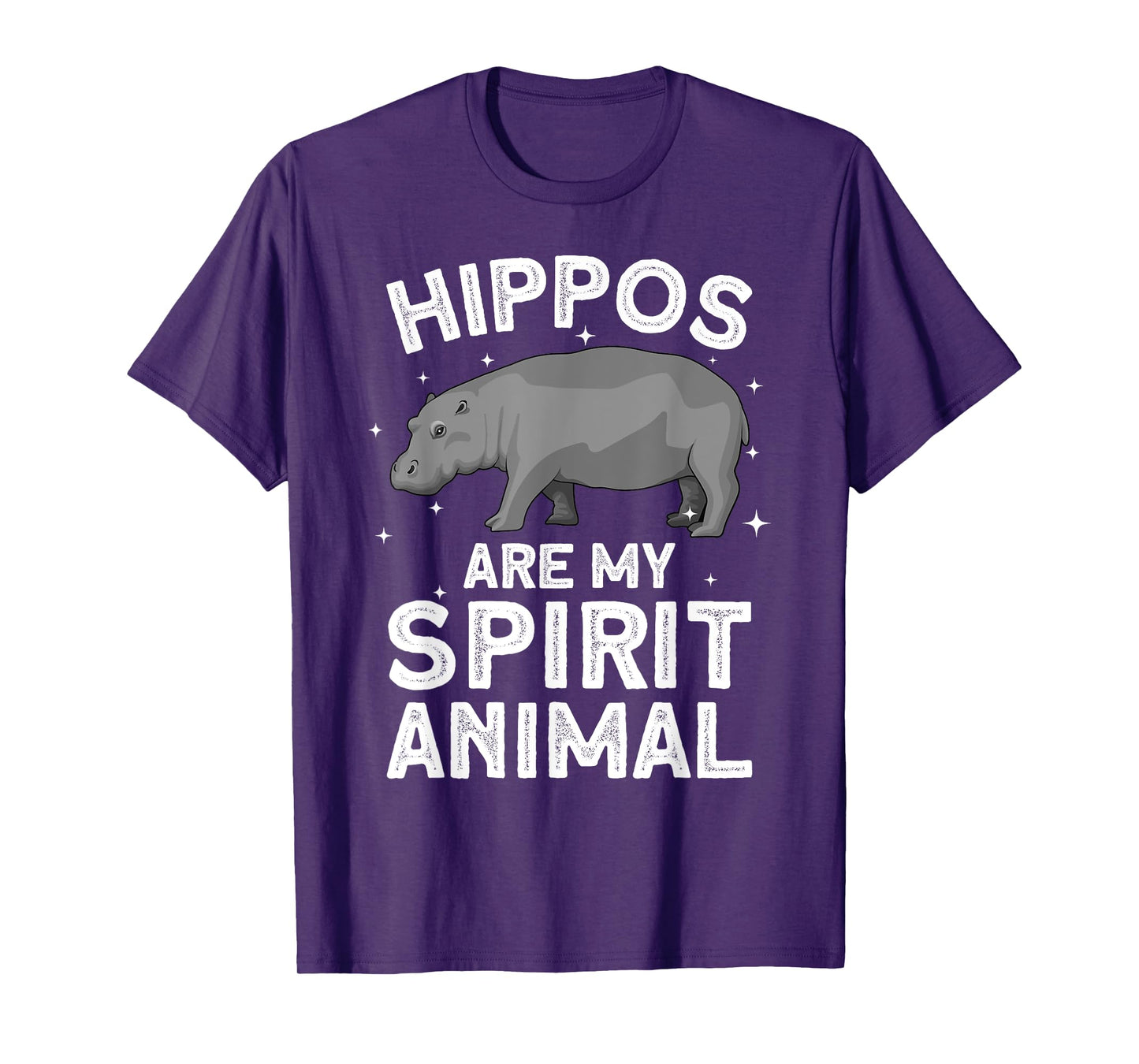 Funny Hippopotamus Design For Men Women Animal Hippo Lover T-Shirt