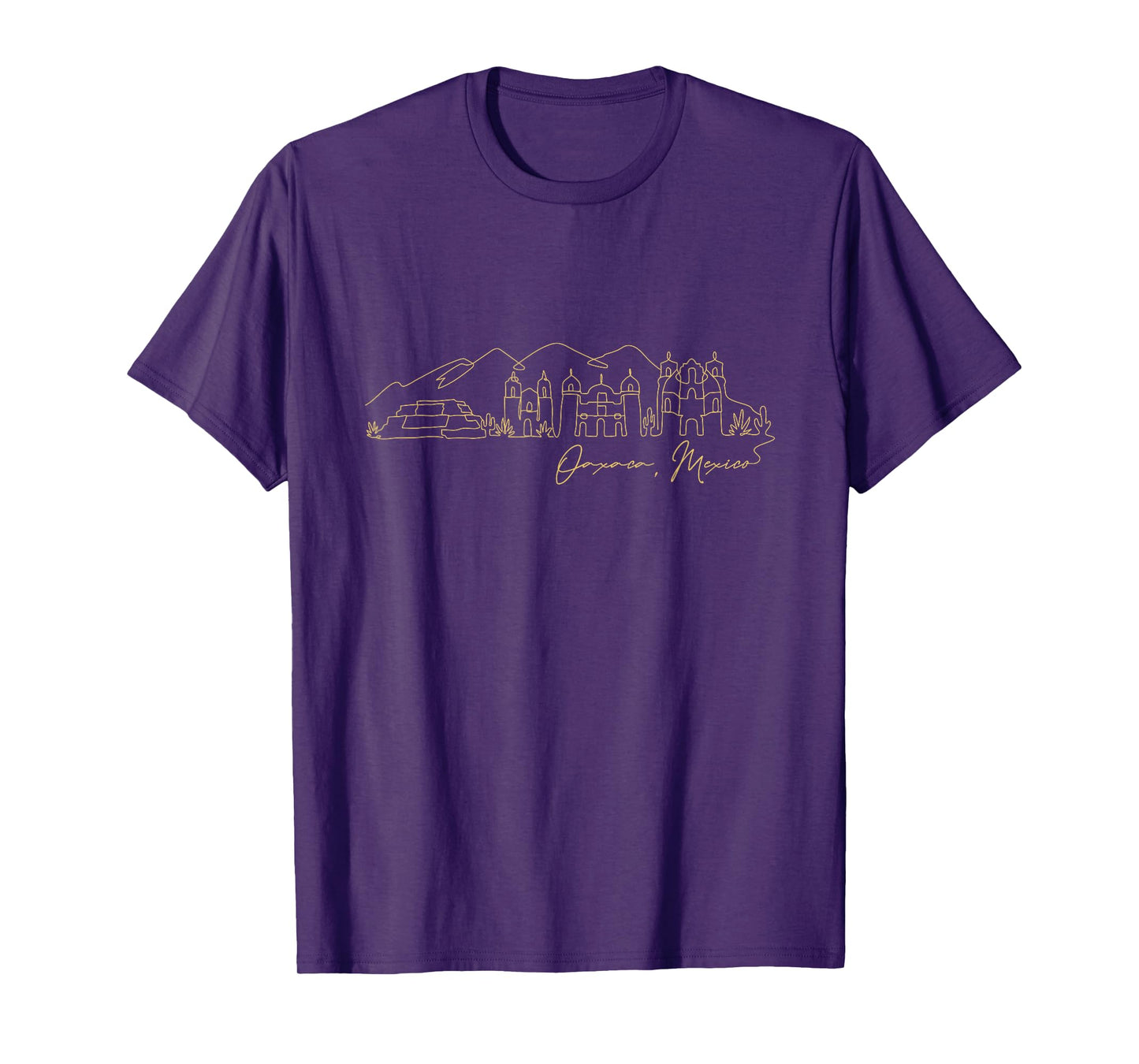 Signature Oaxaca City Skyline - Mexico Vacation Souvenir T-Shirt
