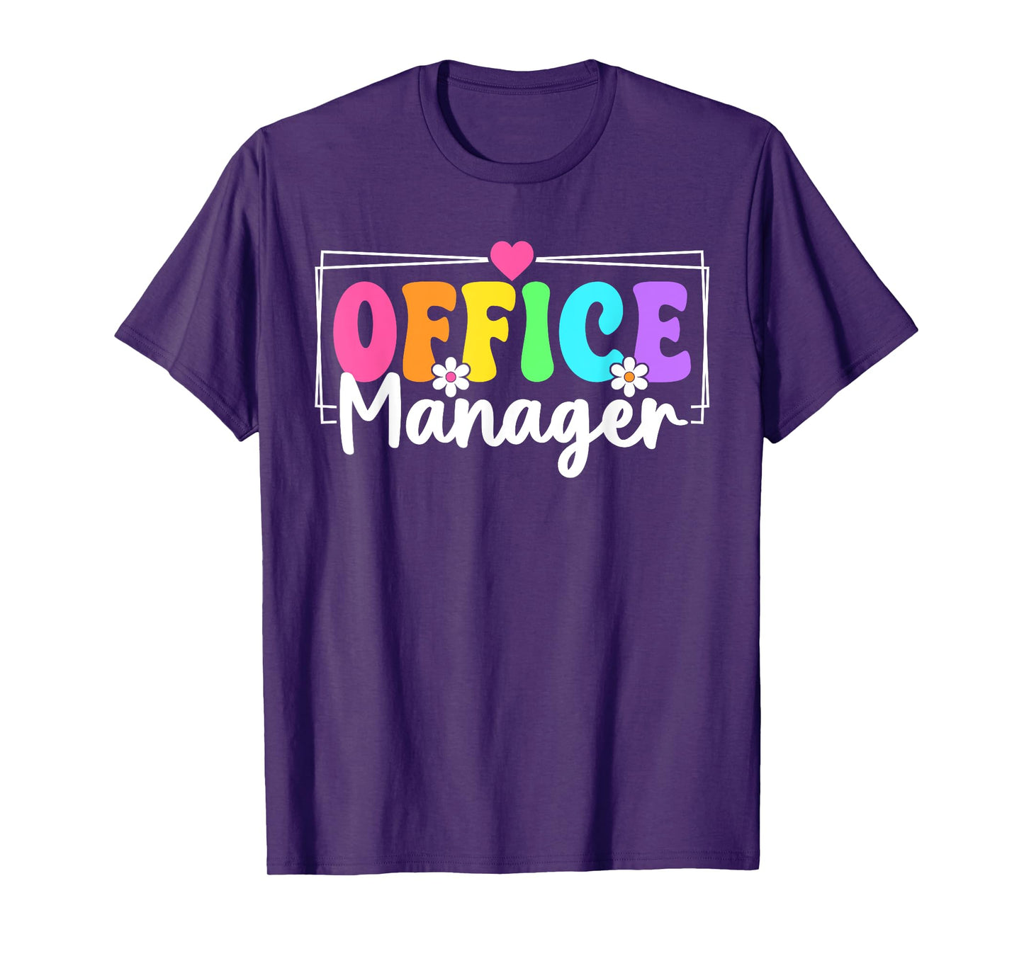 Office Manager Back To School Teachers Students T-Shirt