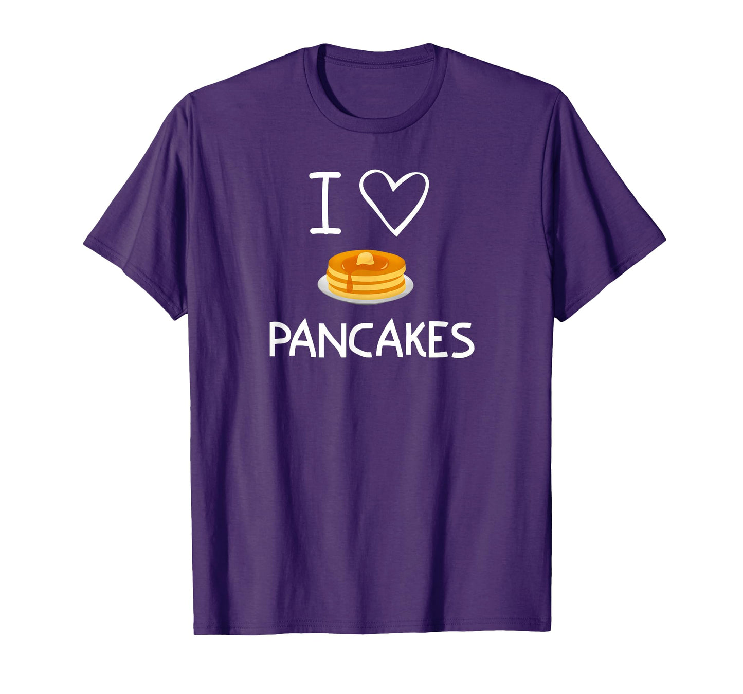 I Heart Love Pancakes, Funny, Jokes, Sarcastic, Family T-Shirt