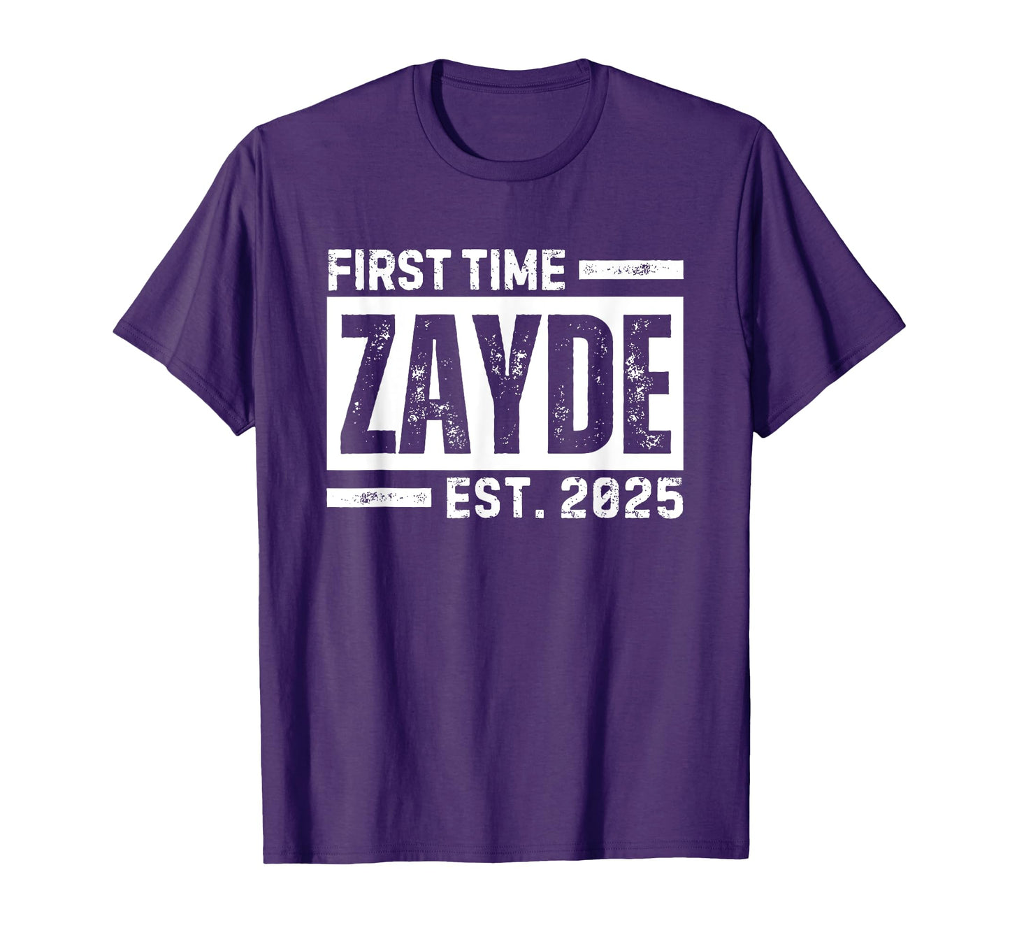 Zayde Est 2025 Jewish Grandpa T-Shirt