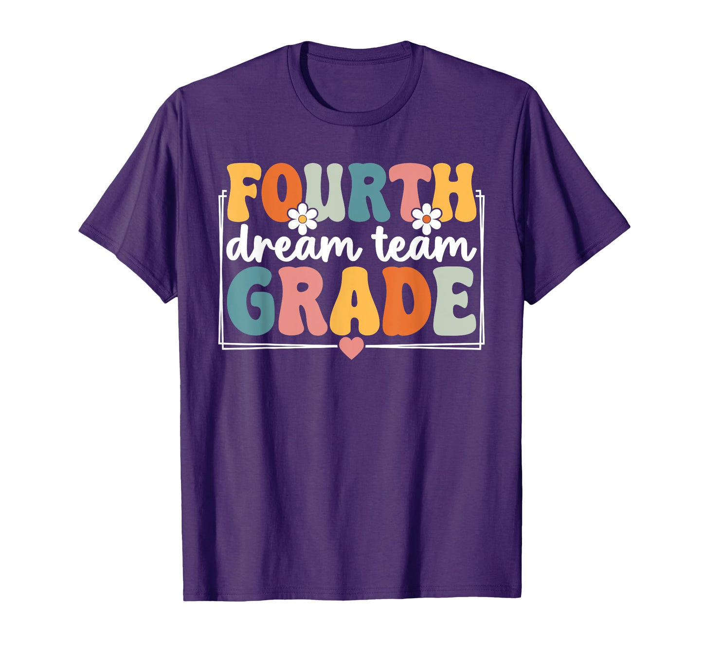 Fourth Grade Dream Team Back To School 4th Grade Team T-Shirt
