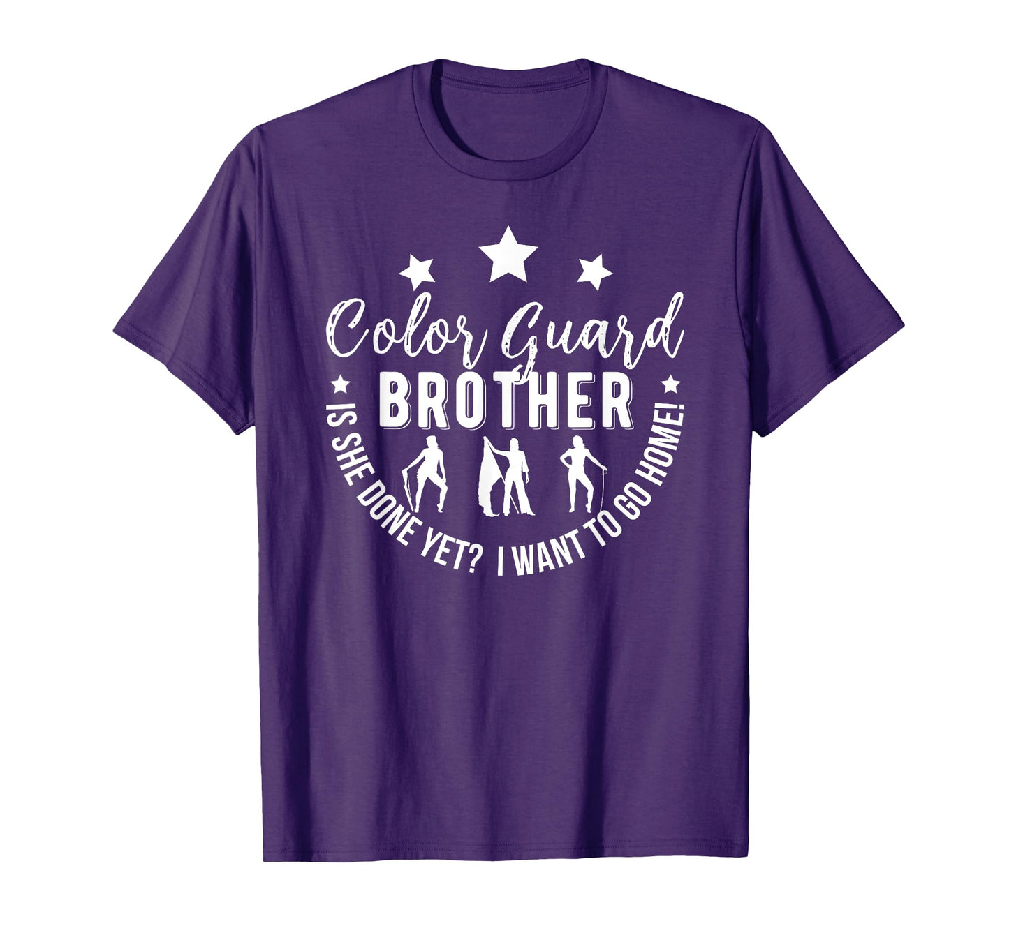 Color Guard Brother Funny Brother Of A Color Guard Member T-Shirt