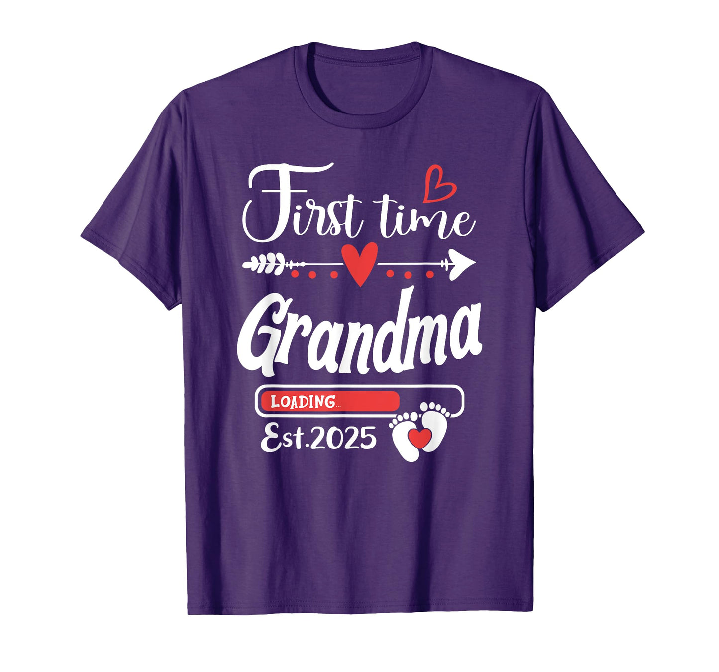 First time Grandma 2025 Soon to be Grandma, Baby Reveal T-Shirt