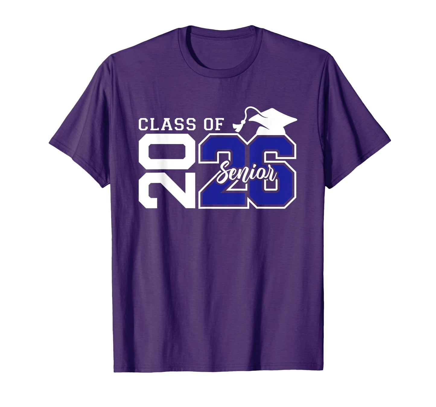 Senior 2026 Class of 2026 High School College Men Women Kids T-Shirt