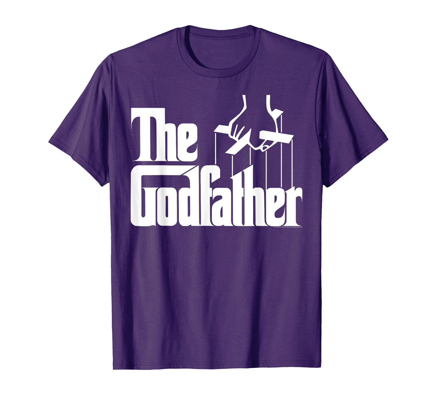 The Godfather Original White Title Logo T-Shirt