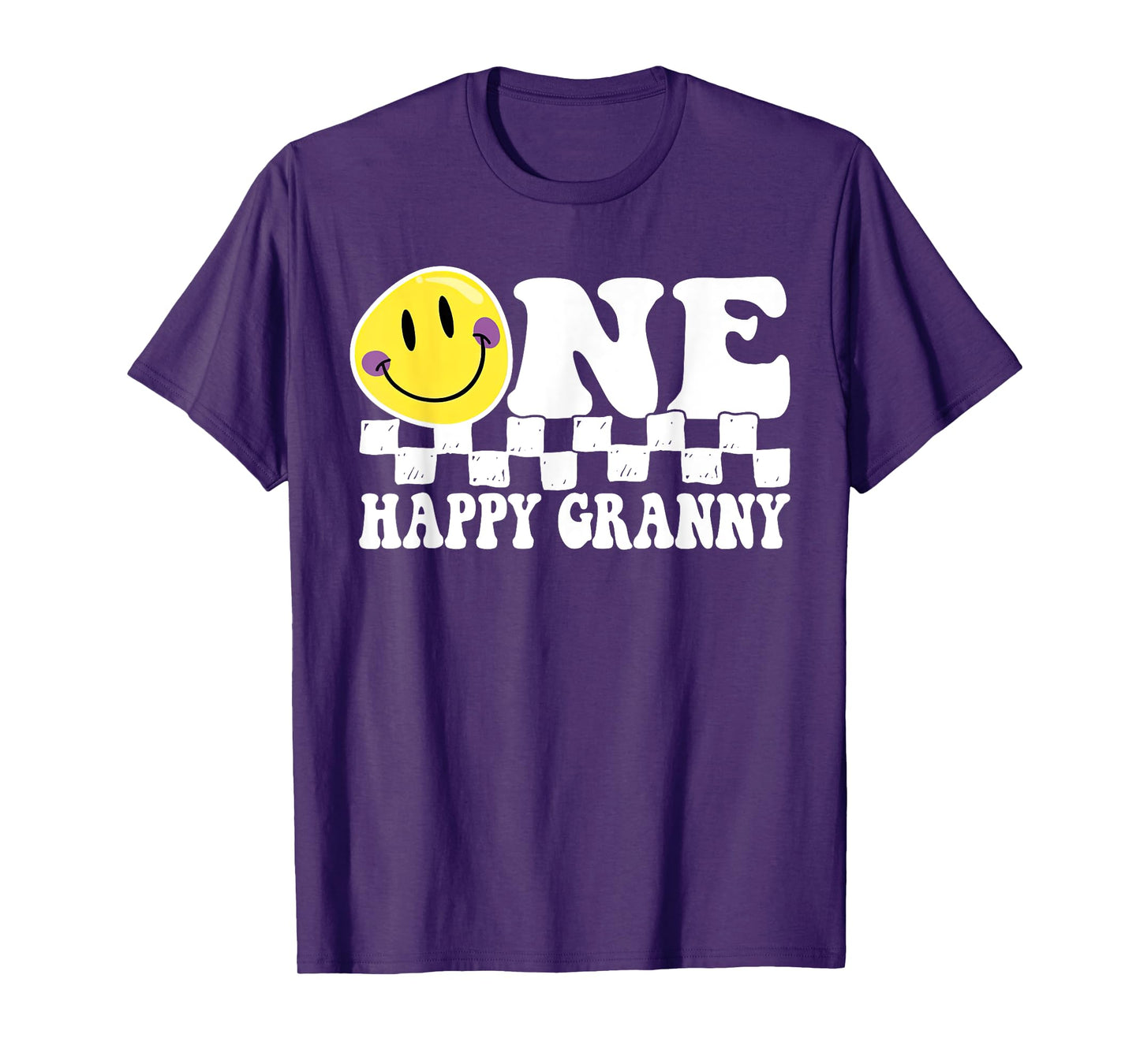One Happy Dude Granny 1st Birthday Family Matching T-Shirt