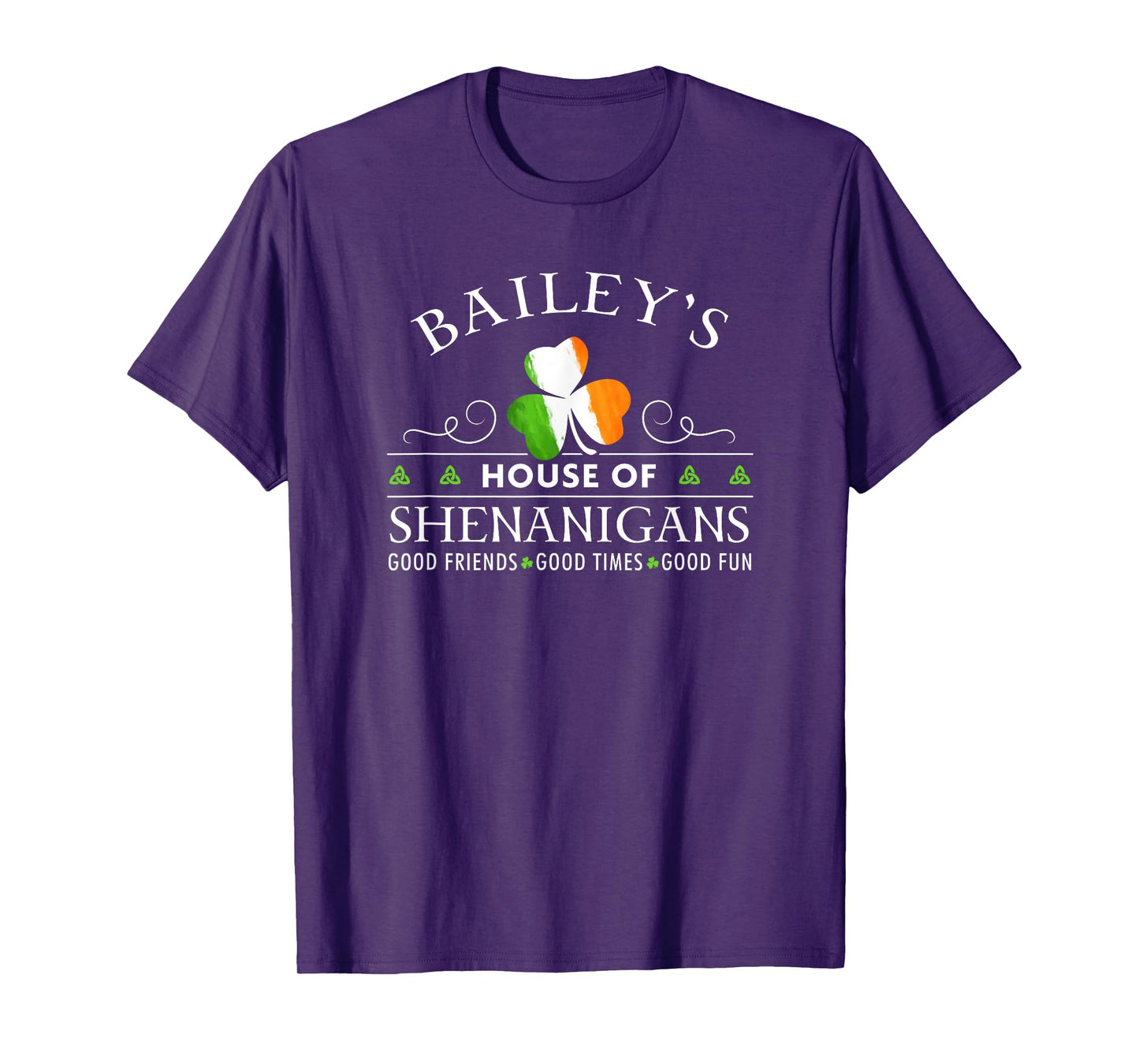 Bailey's House of Shenanigans Irish Family Name T-Shirt